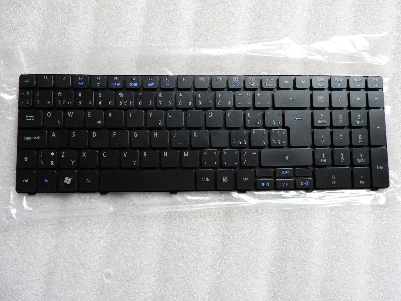 CZ Klávesnice Acer Aspire 5738PG 5738PZG 5738Z 5738ZG