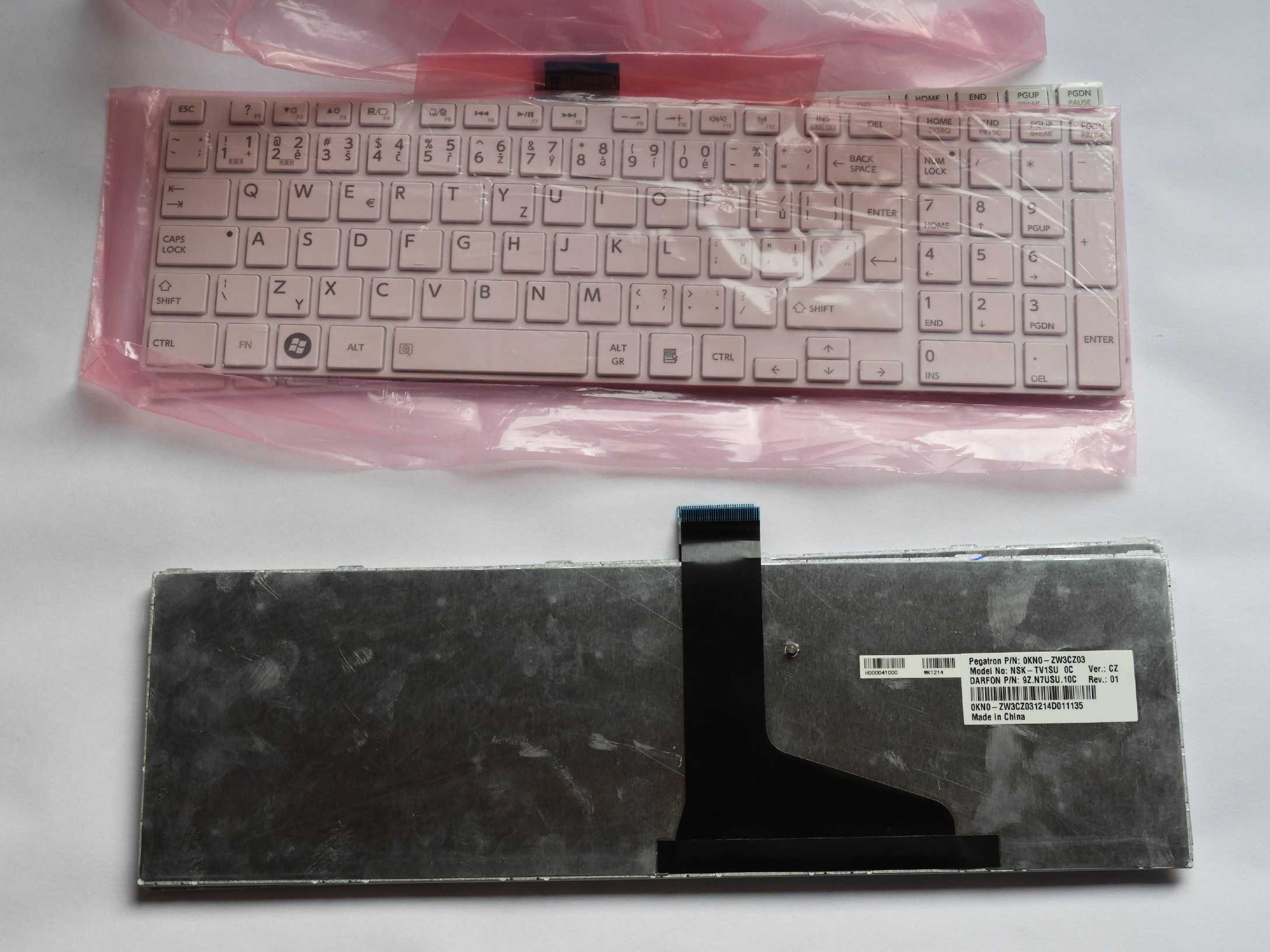 CZ Klávesnice Toshiba Satellite L855 L855D L870 L875 L875D P850