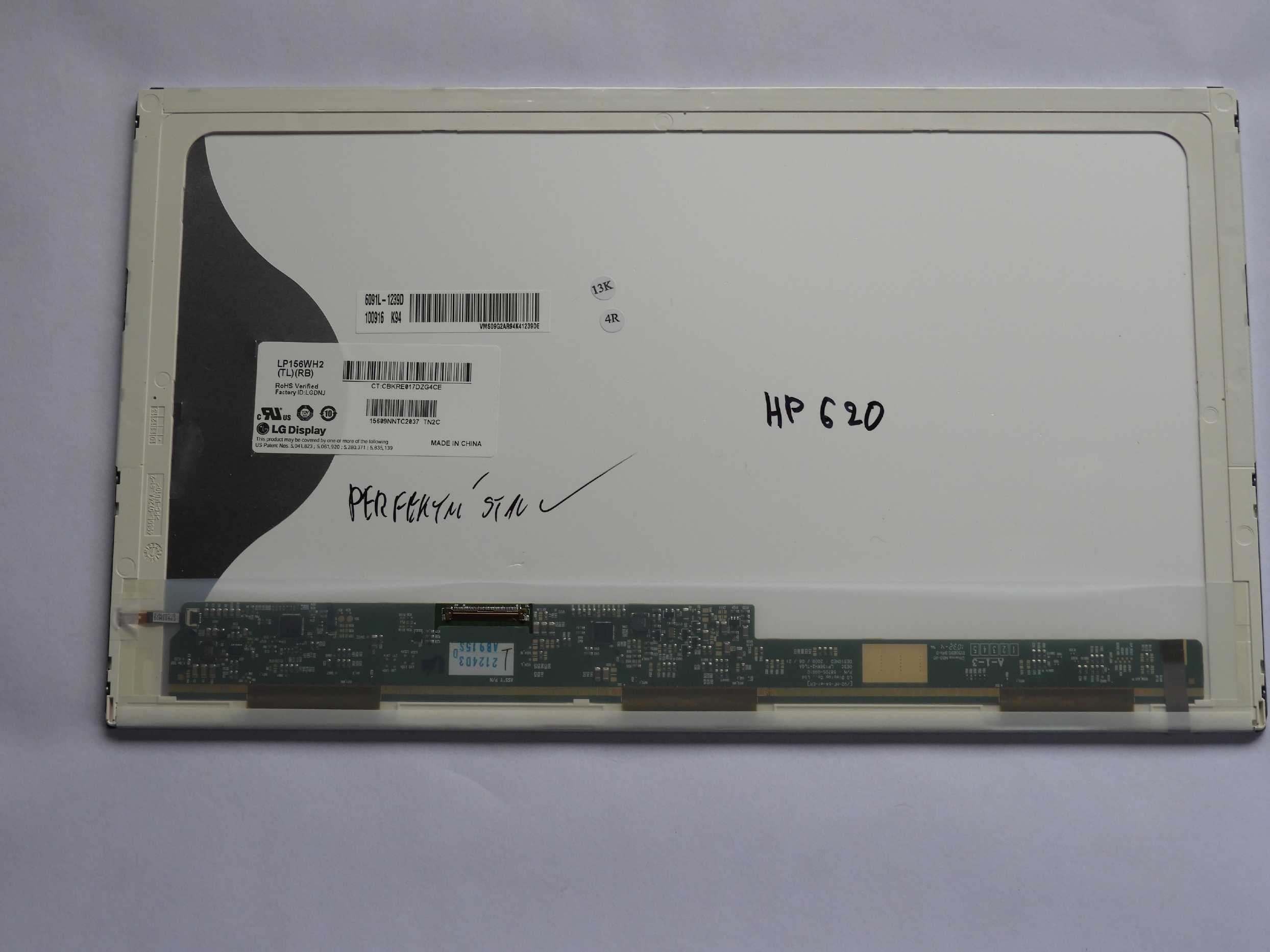 15.6" LCD Panel Displej 40pin LED AU Optronics B156XW02 V.0 H/W:2A