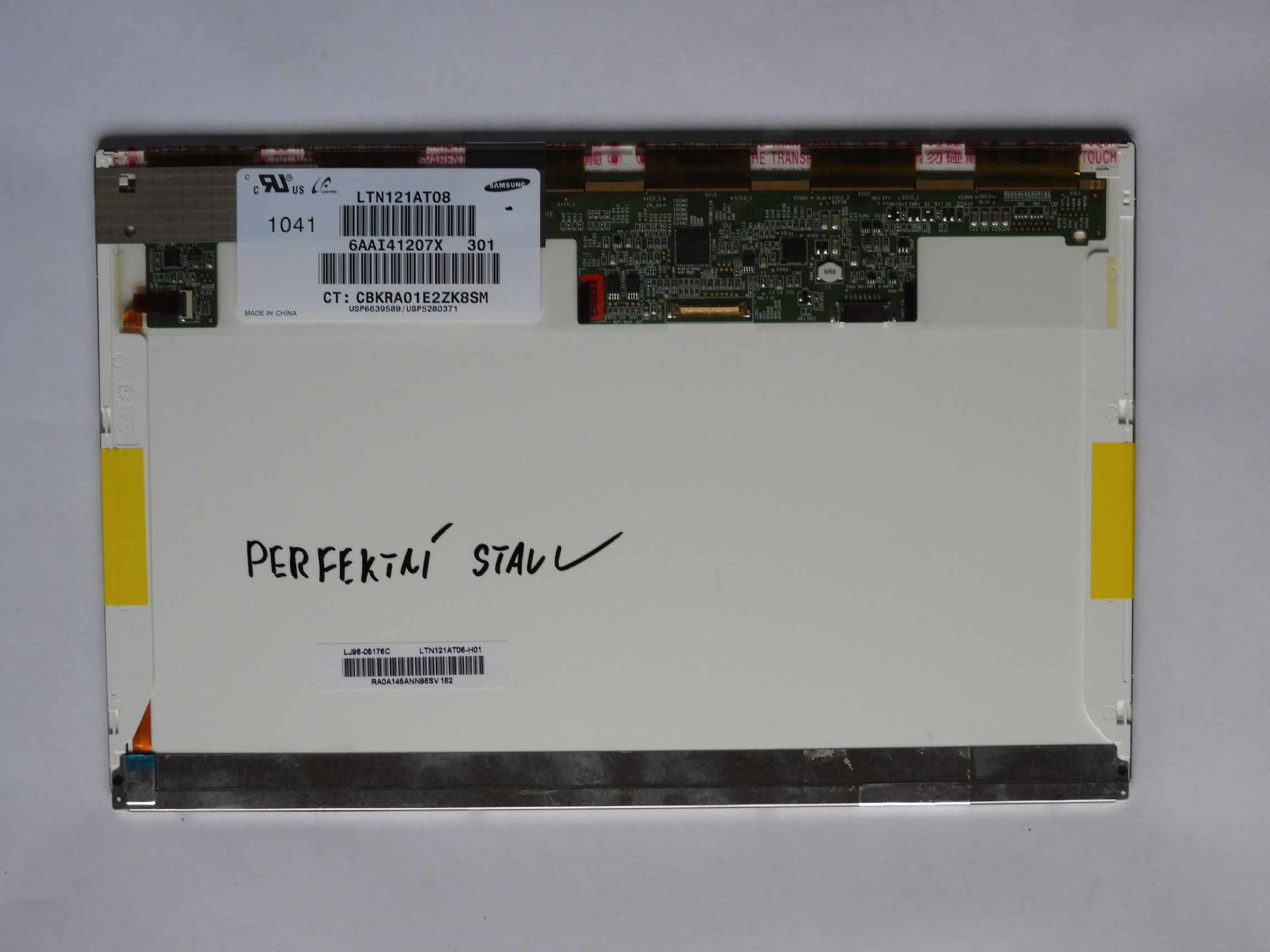 12.1" LCD Panel Displej Samsung LTN121AT08