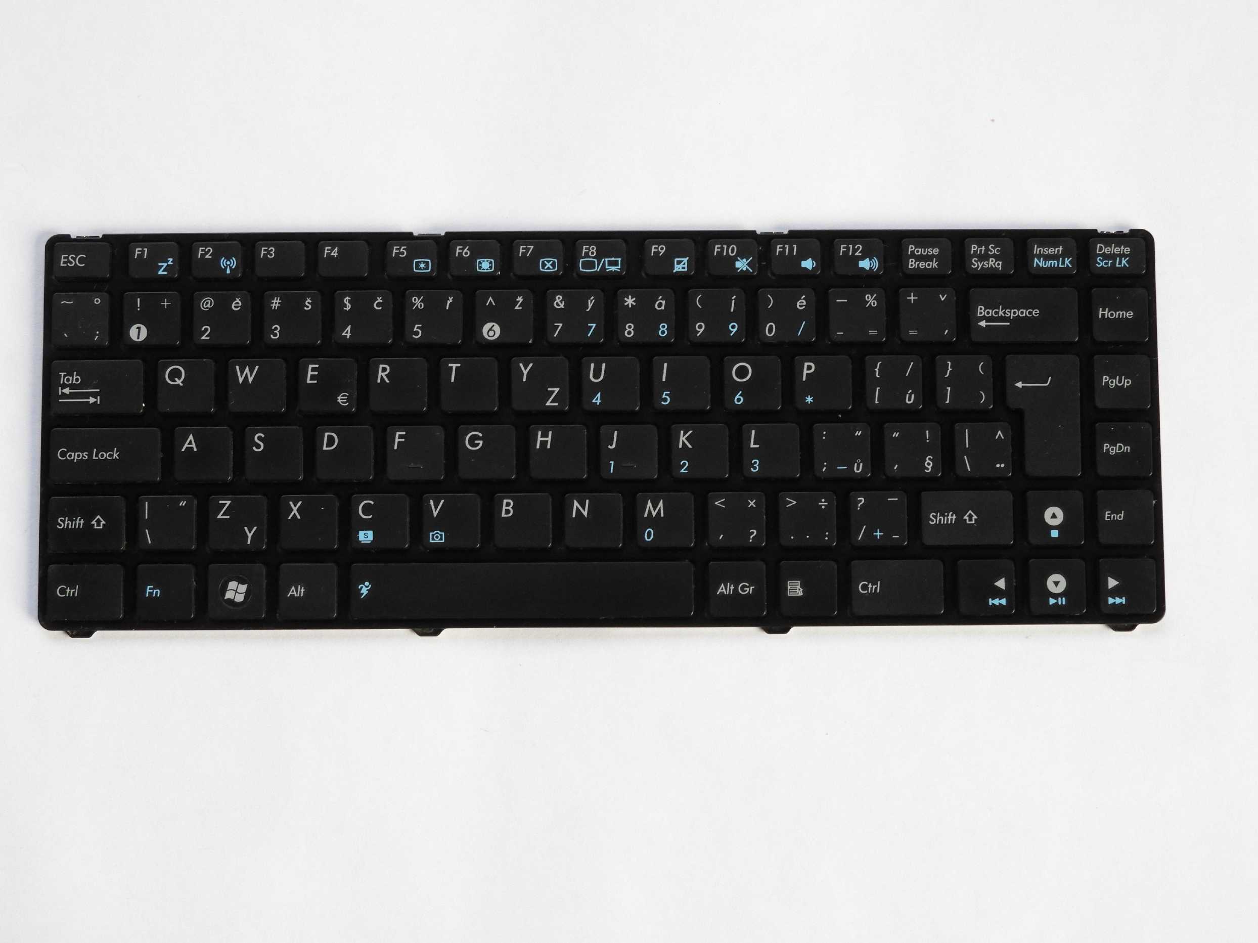CZ Klávesnice Asus P42 P42F P42JC P43E P43SJ
