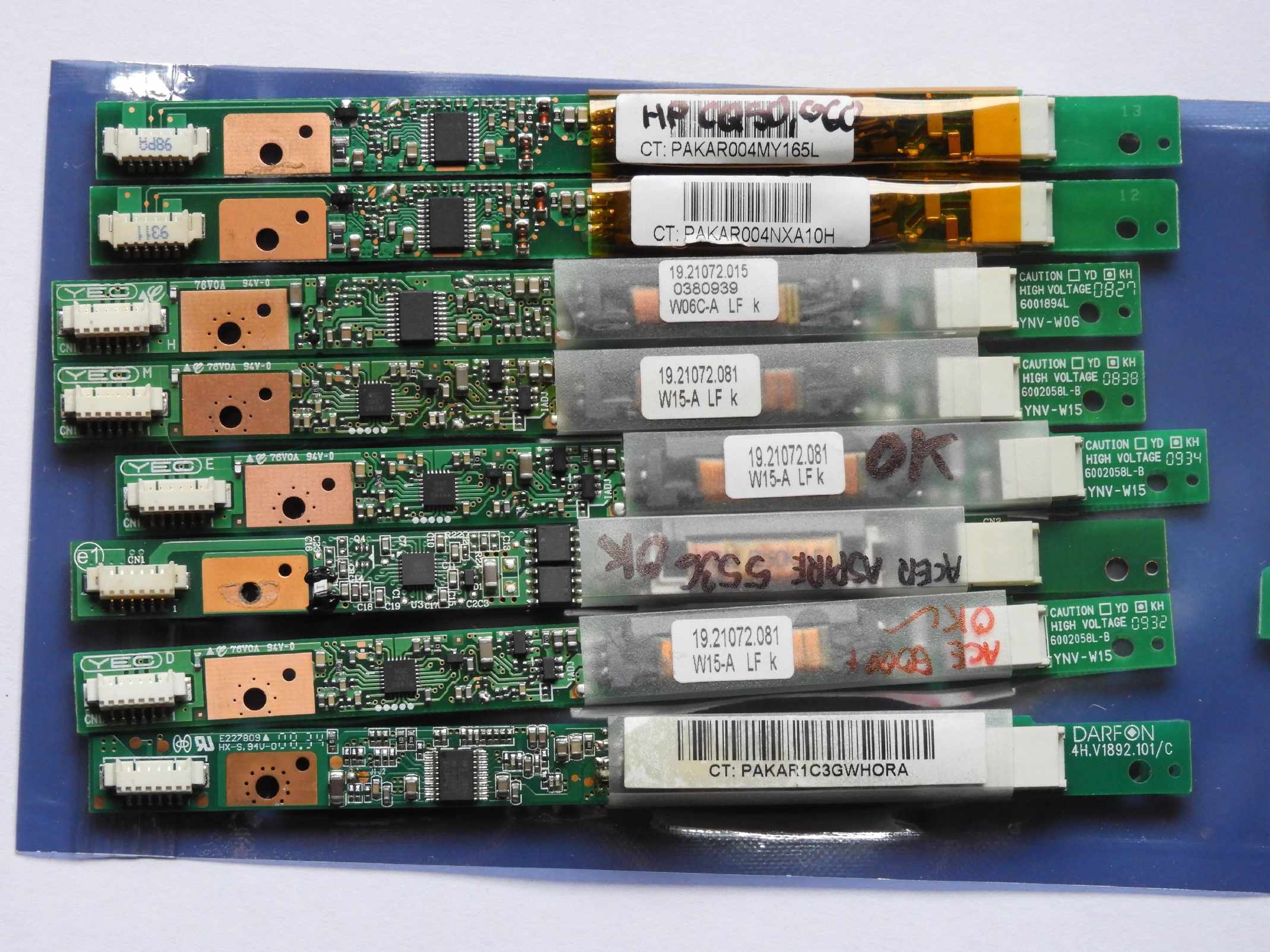 Invertor podsvícení LCD Acer Travelmate 5230 5530 5330 5530