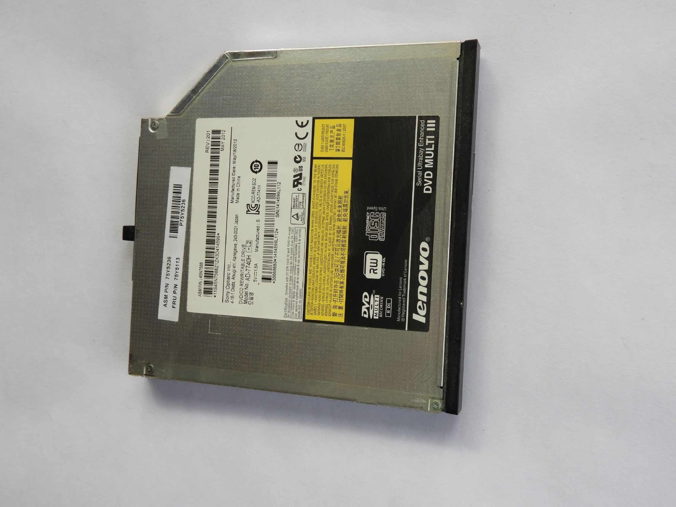 DVD Mechanika IBM Lenovo 45N217T420 45N2136