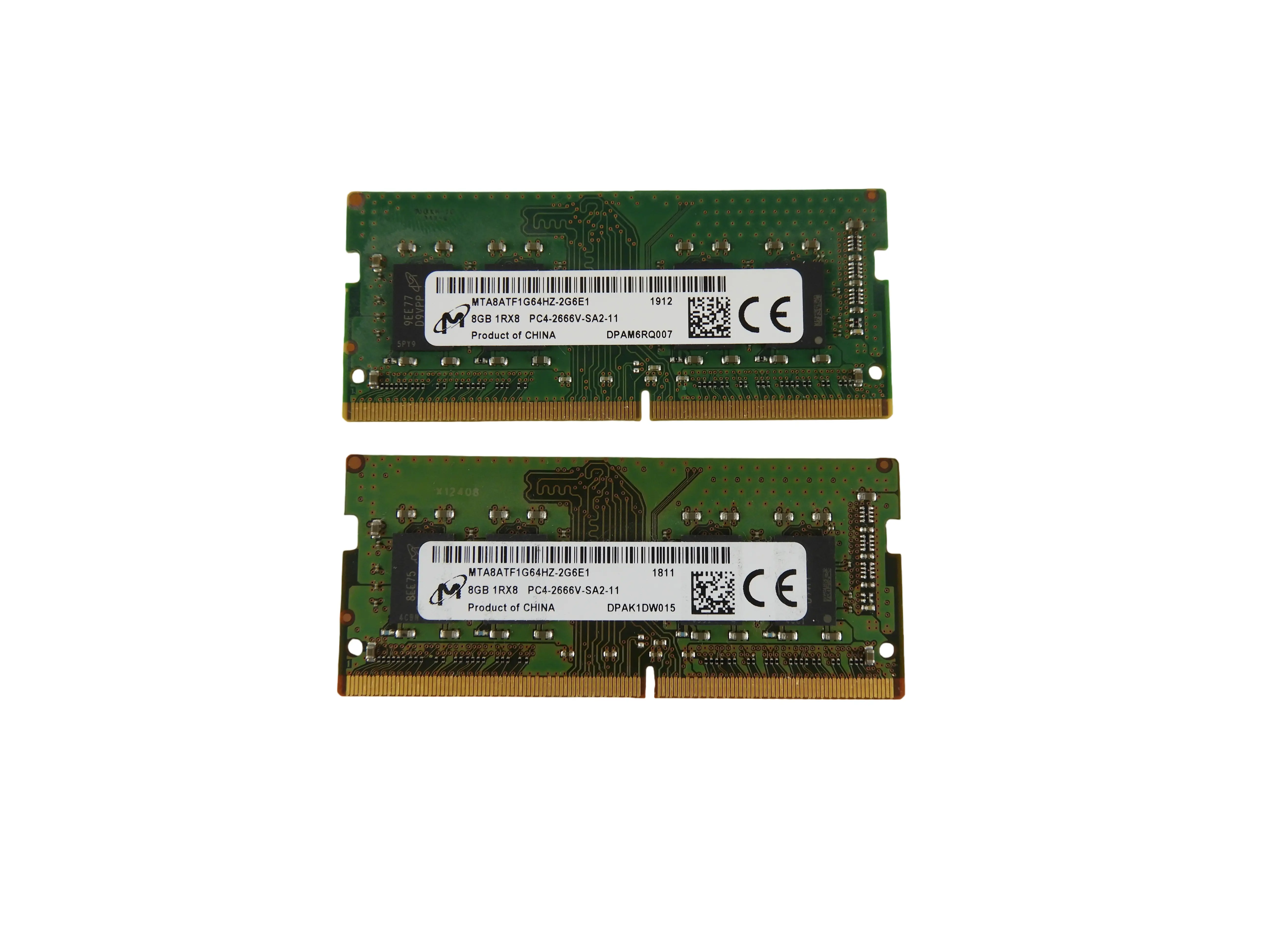 Micron Operační paměti 16GB DDR4 1.2V SO-DIMM 2666mhz (2x8GB) PC4-21333