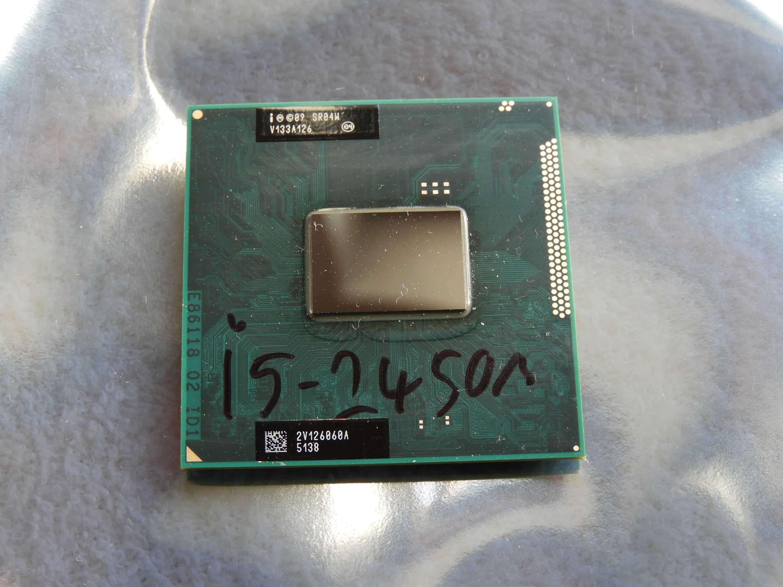 i5 CPU Procesor Intel Core i5-2450M sr0ch 4X3.1ghz