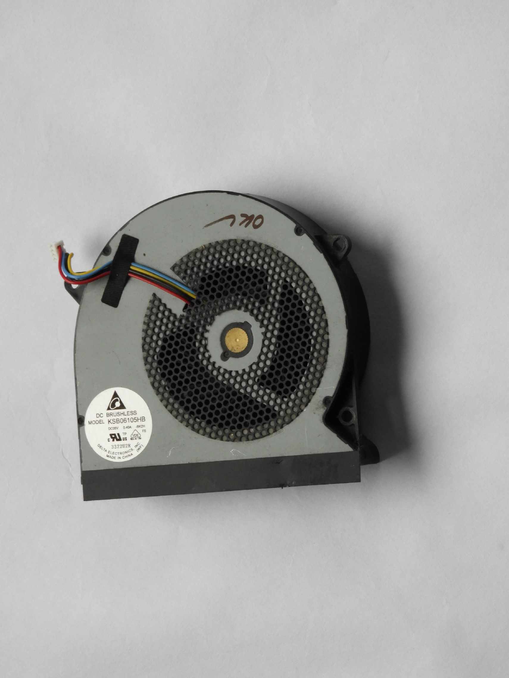 Ventilátor Č.1 Fan KSB06105HB-BK2H ASUS G75 G75V G75VW G75VX