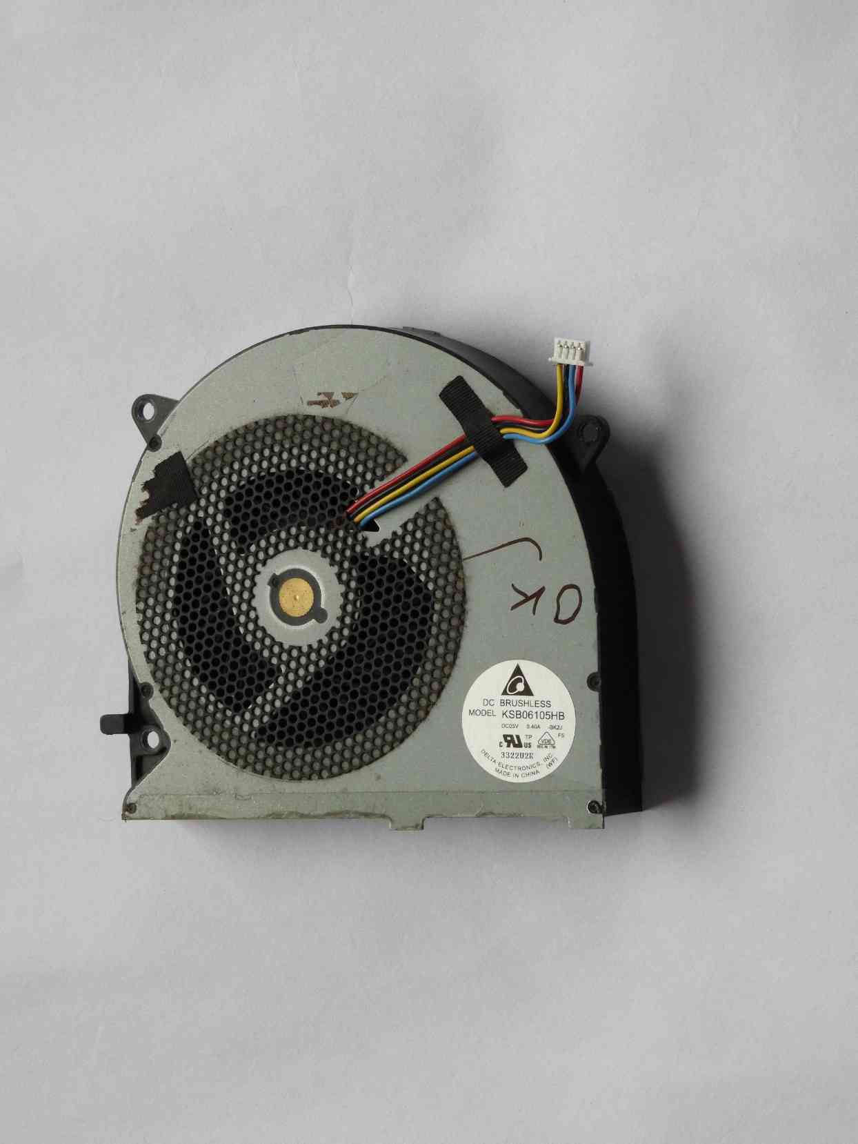 Ventilátor Č.2 Fan KSB06105HB-BK2J ASUS G75 G75V G75VW G75VX