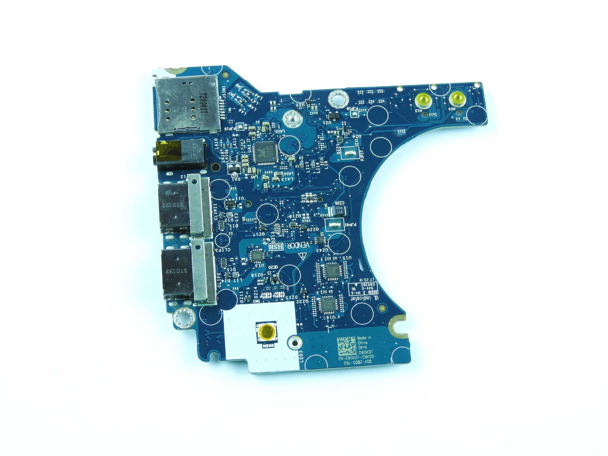 IO Deska usb audio sd Dell Latitude 7410