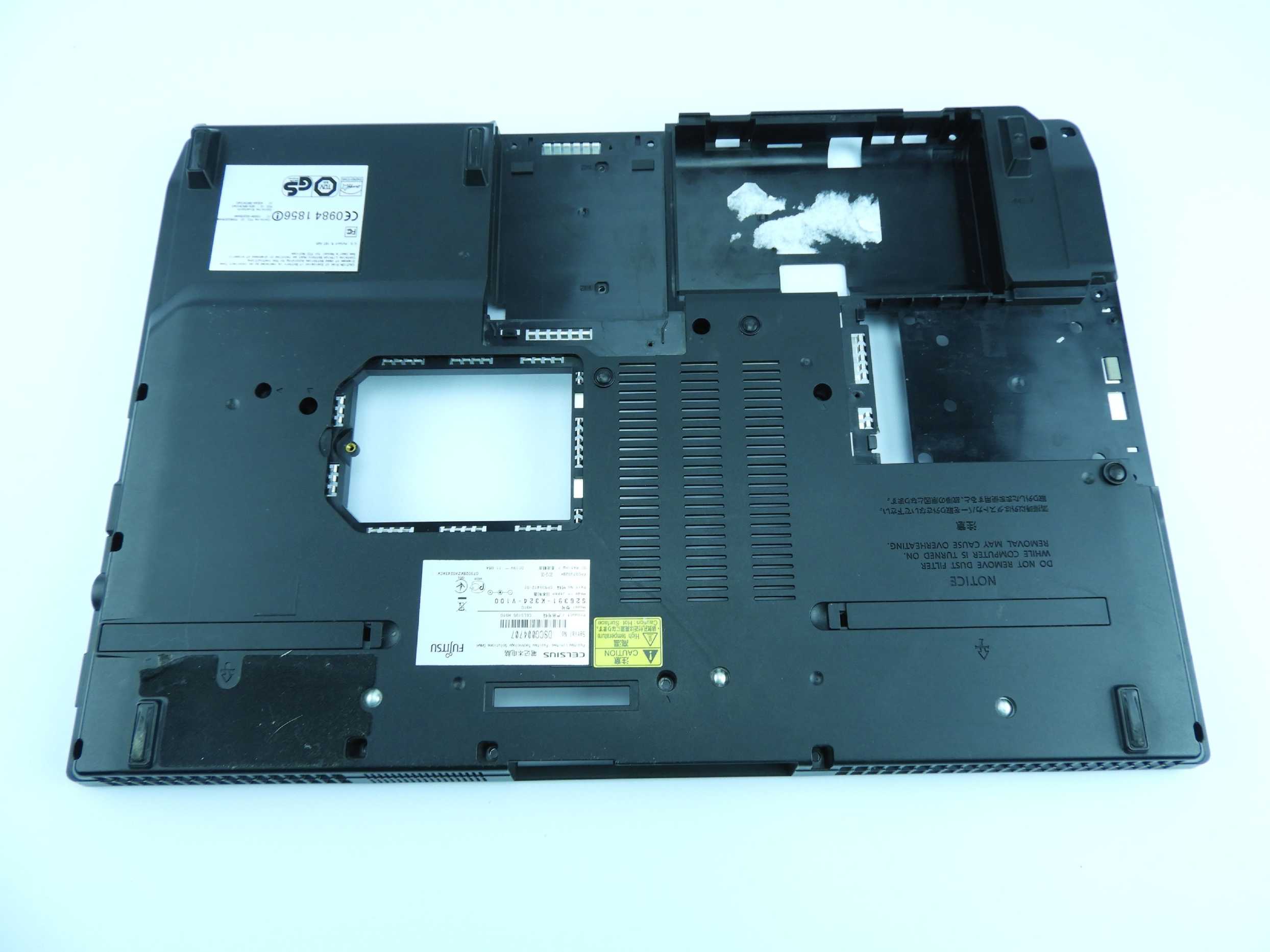 Spodní kryt šasi Vana Fujitsu Celsius H910