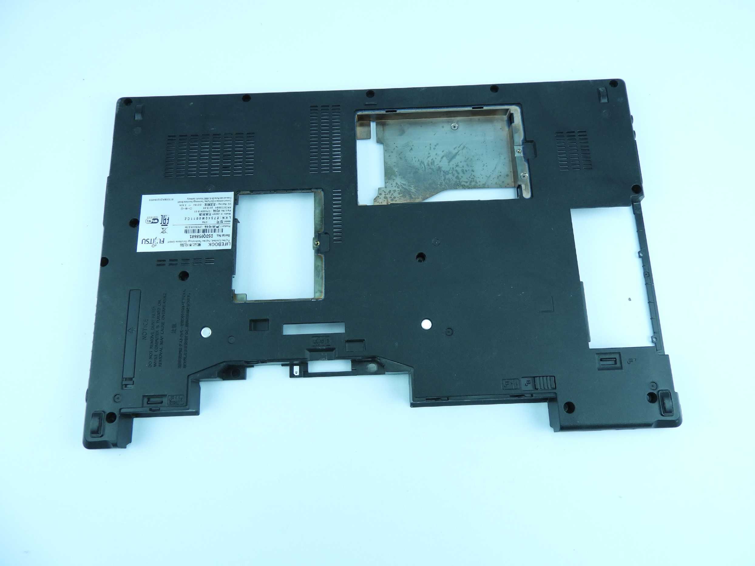 Spodní kryt šasi Vana Fujitsu Lifebook E754