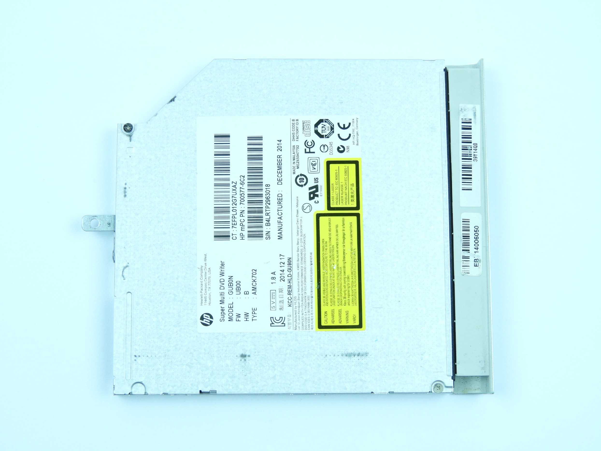 Dvd mechanika Hp Pavilion 15-p 15-p000 15-p100