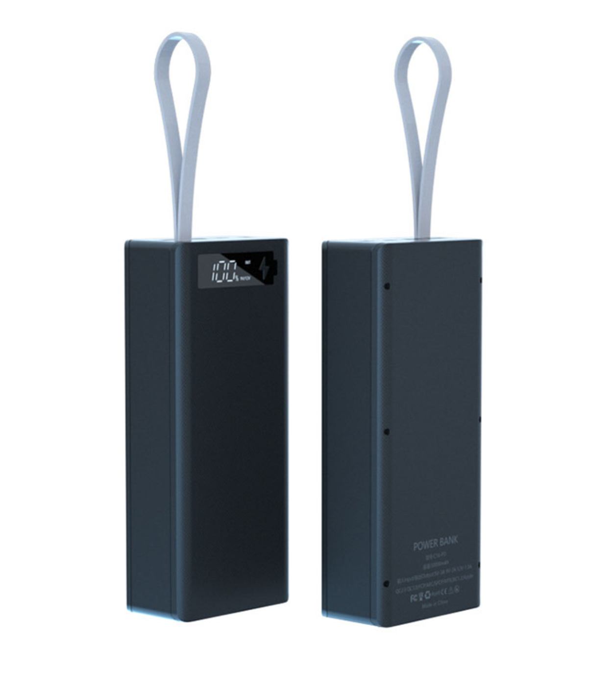 Usb C Externí přenosná baterie 18650 li-ion baterie články 16x18650