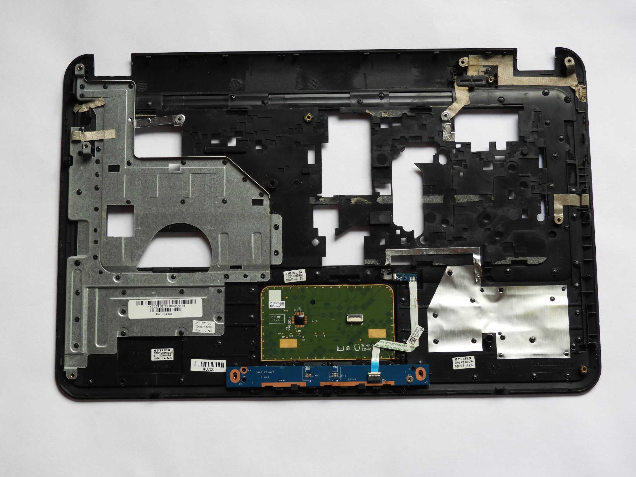 Horní kryt šasi Palmrest Touchpad HP Pavilion G6 G6-1000 G6-1100 G6-1200