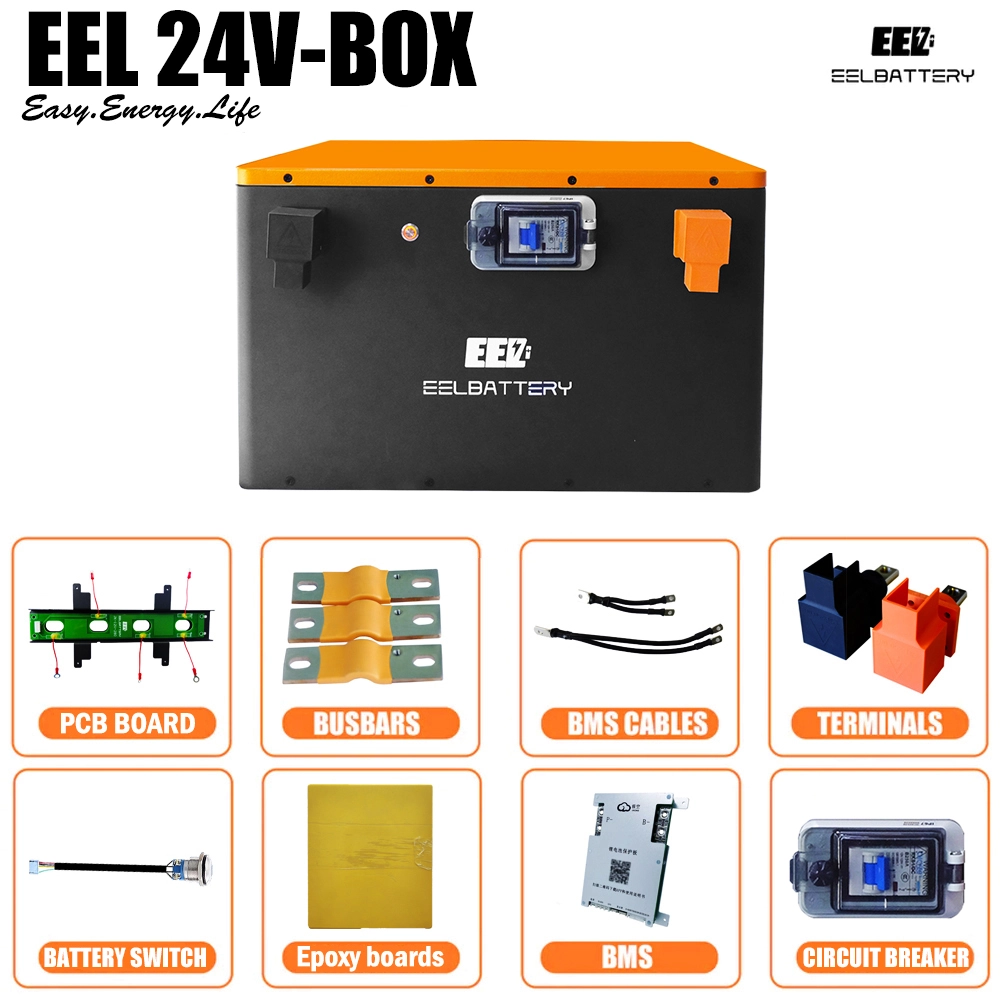 24V Eel Box pro lifepo4 baterie 280Ah