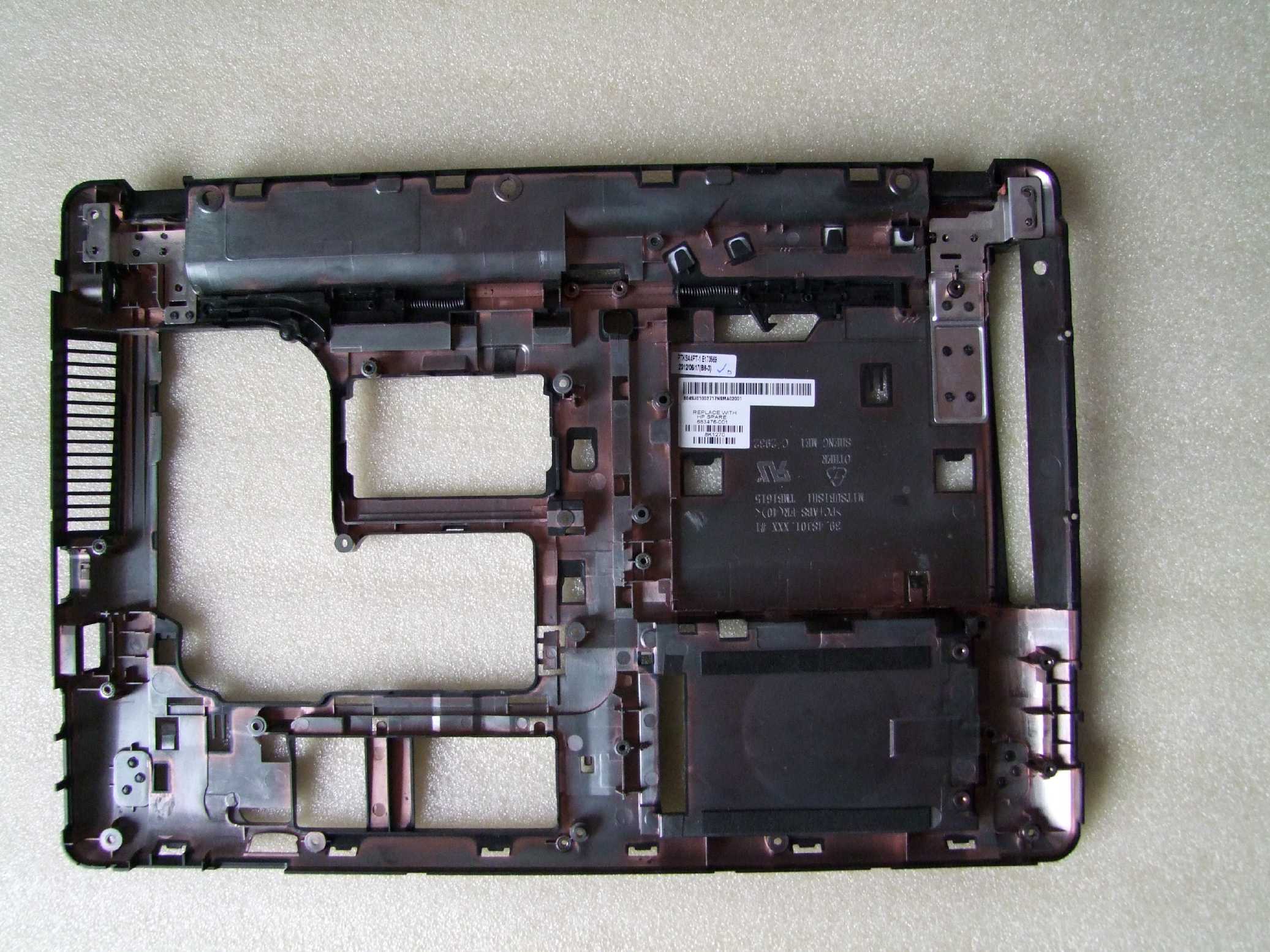 Spodní Kryt Šasi Vana HP Probook 4540s 4545s 683476-001 