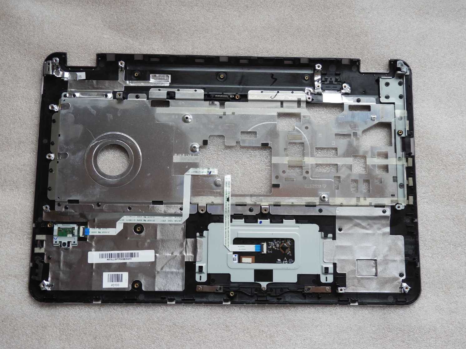 Palmrest Touchpad Kryt Šasi Hp Pavilion DV7-4000 DV7-4100 605346-001
