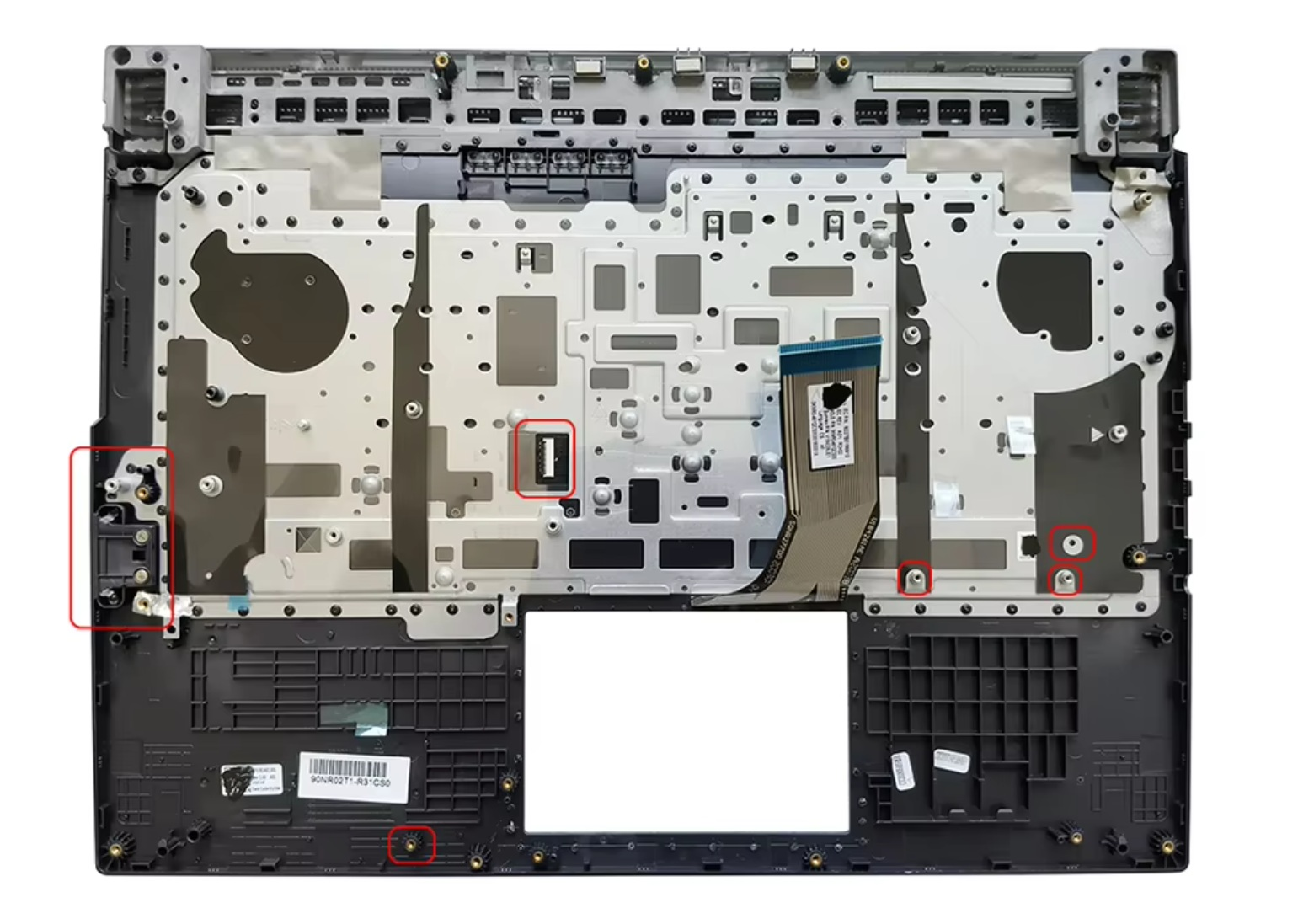 Horní kryt Palmrest Klávesnice Asus ROG Strix SCAR 15 G532LWS