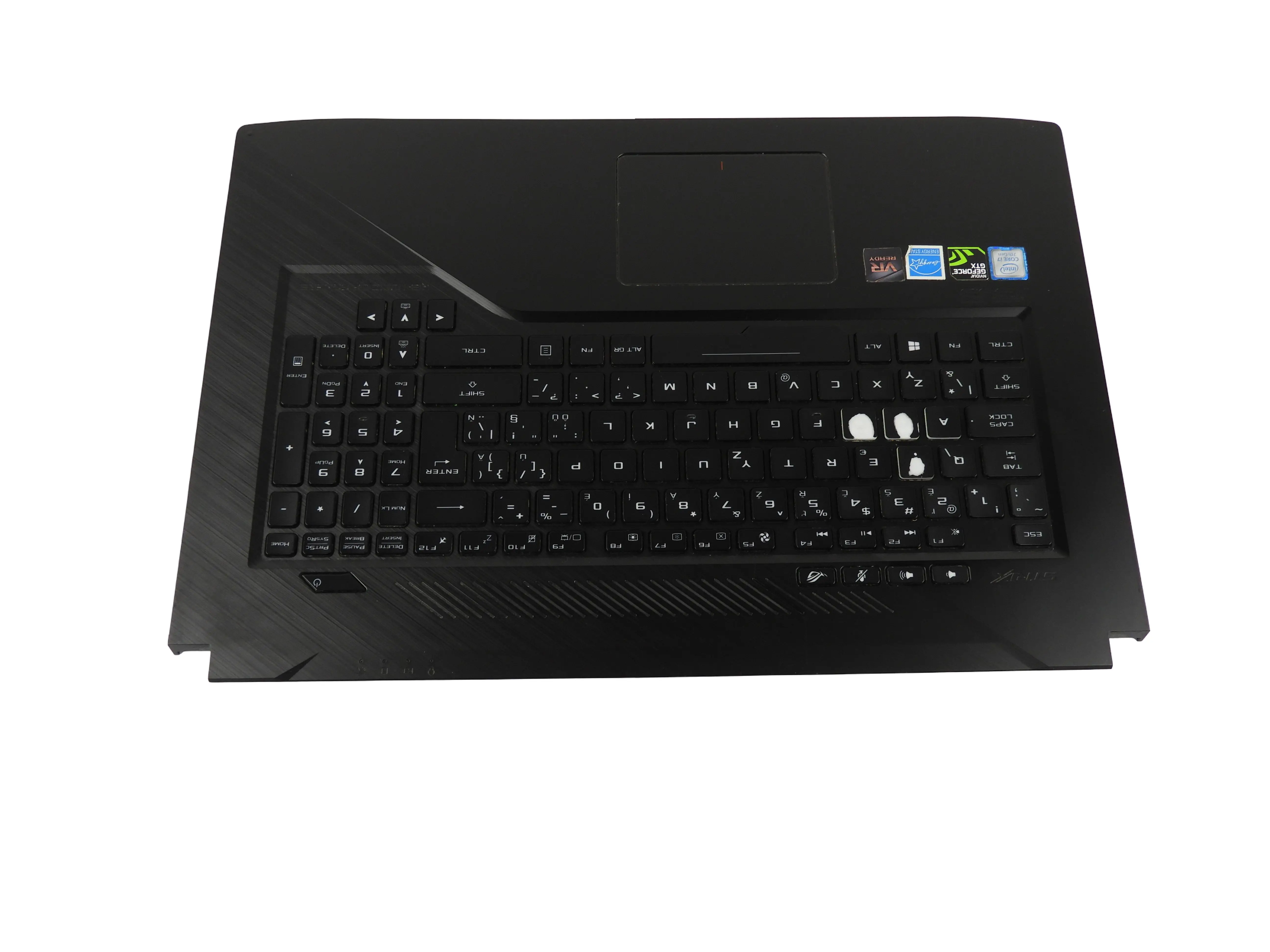 Cz Podsvícená klávesnice Palmrest Kryt Asus Rog Strix GL703 GL703V GL703VD