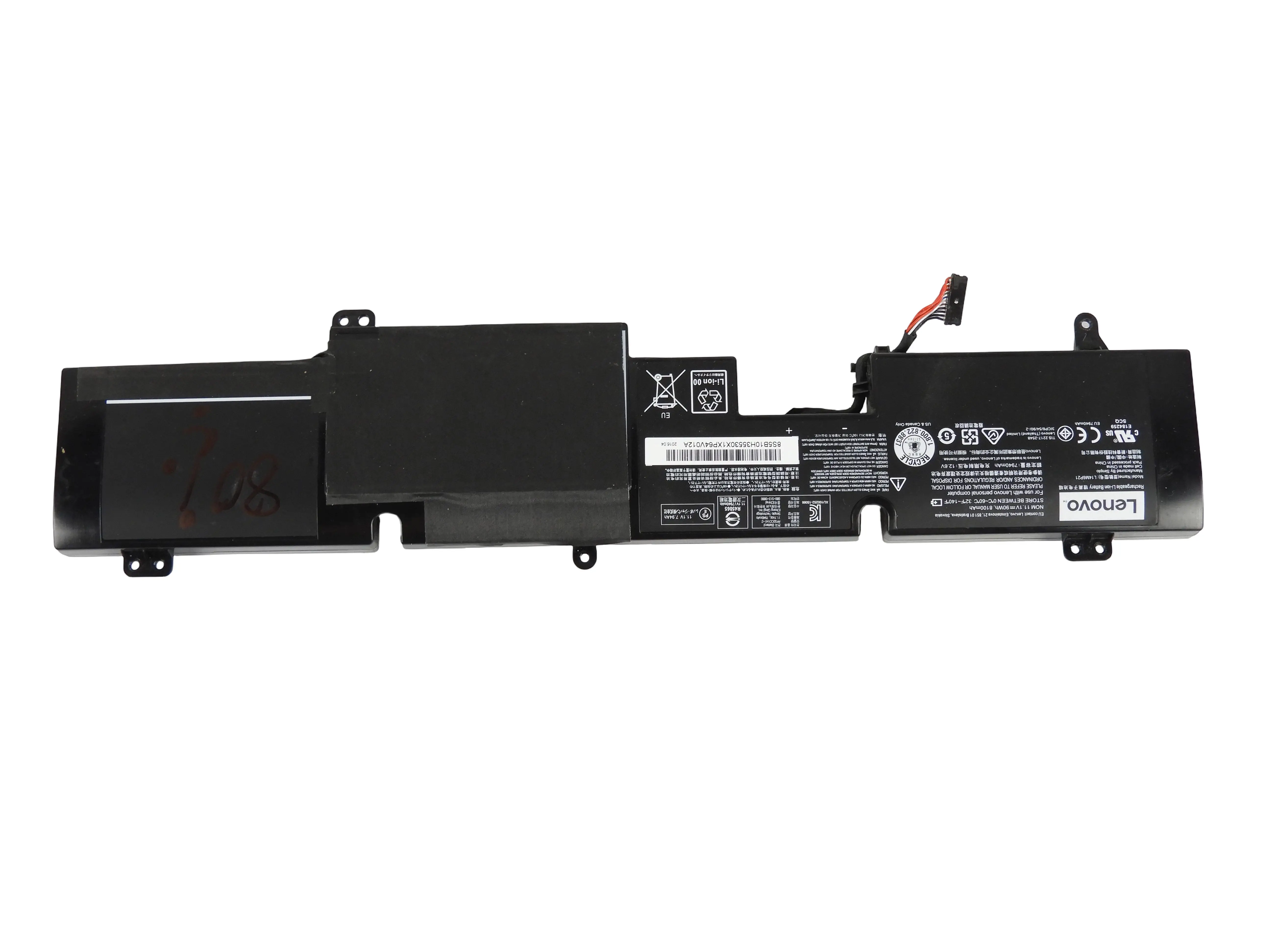 80% Baterie 11.1V 90Wh 8100mAh Lenovo Ideapad Y900, Y910, Y900-17ISK, 80Q1