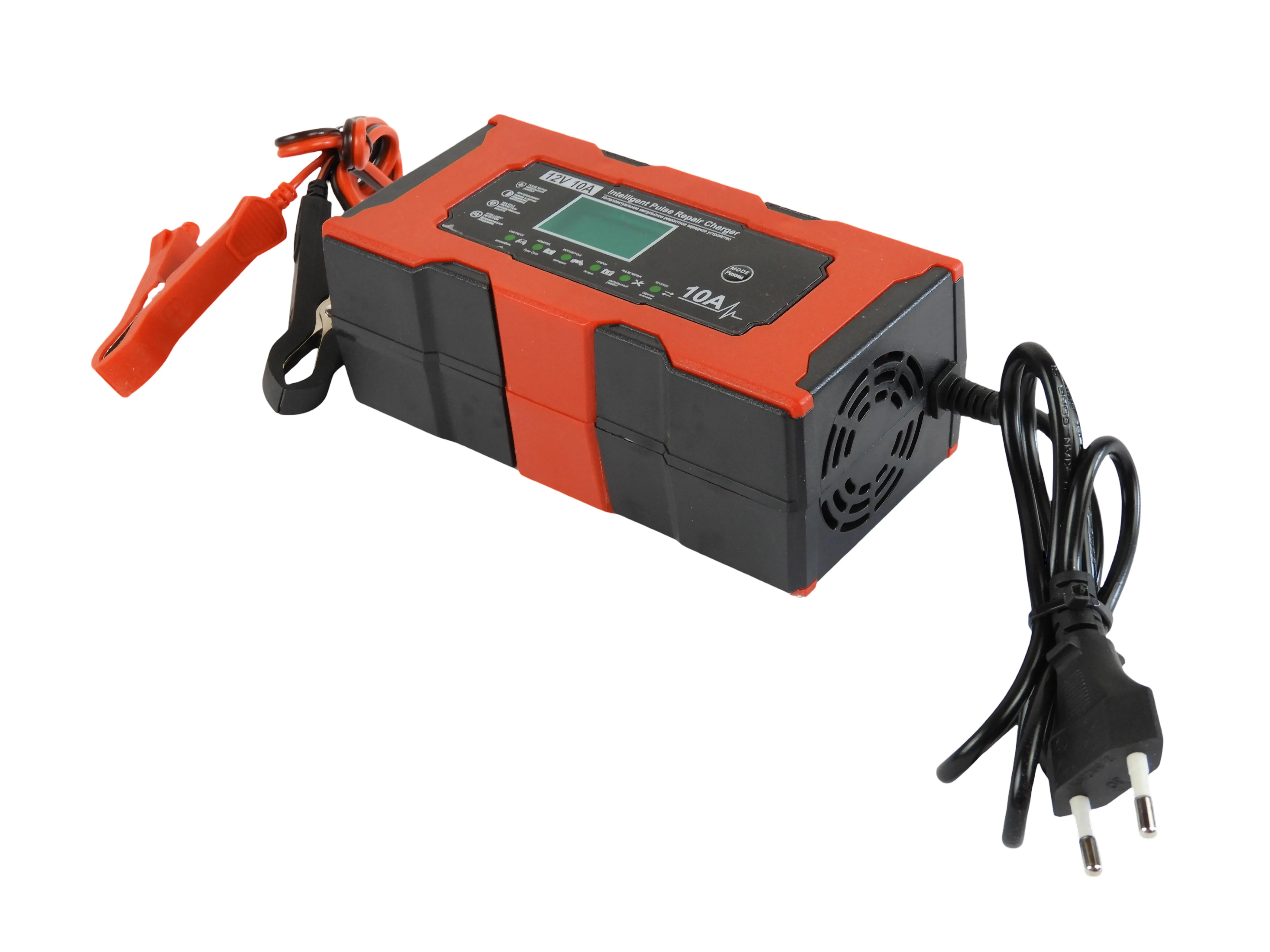120w 10A 12V Chytrá Nabíječka vozidla Lifepo4 EU Plug