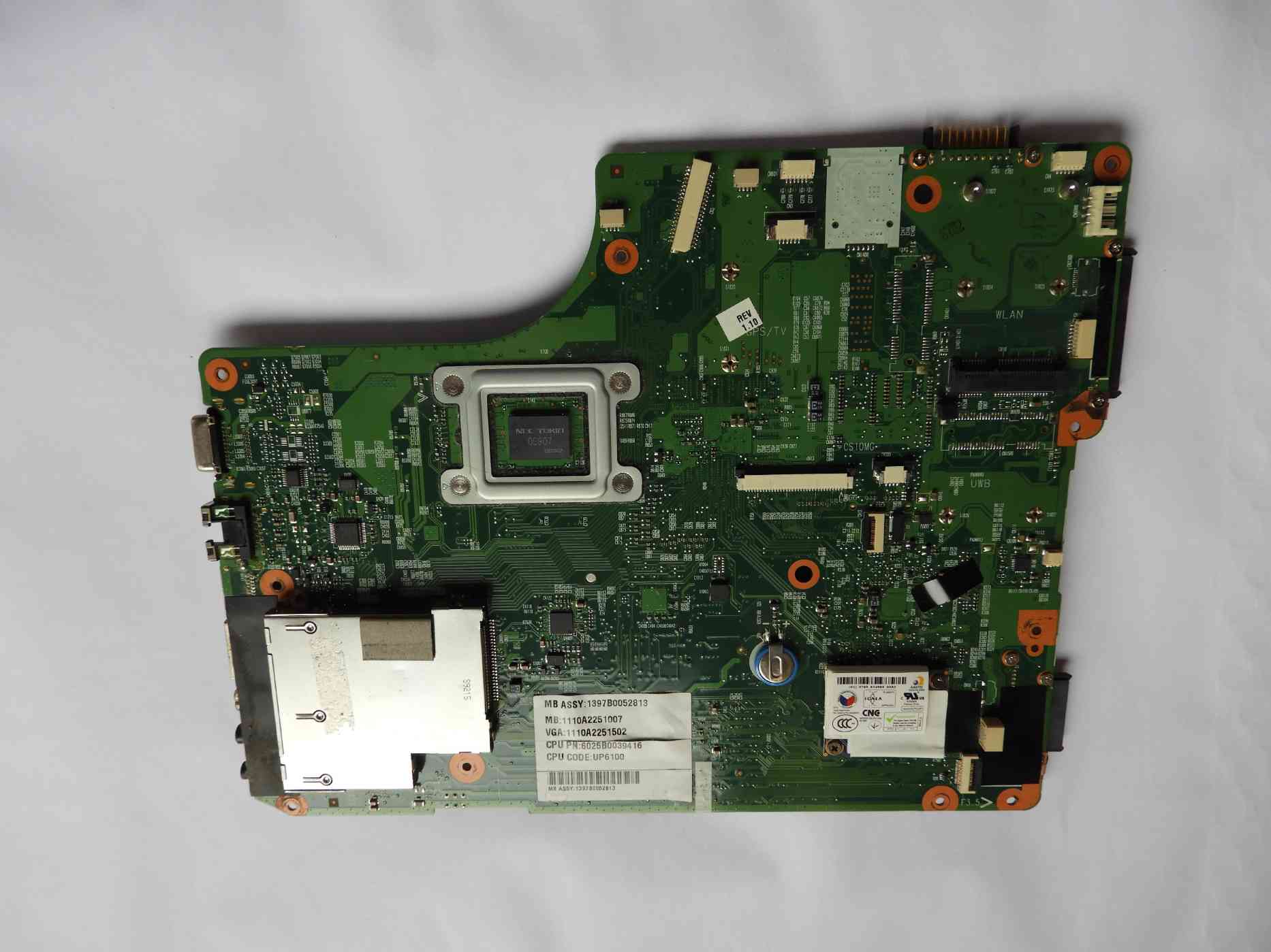 Základní deska Toshiba Satellite A505