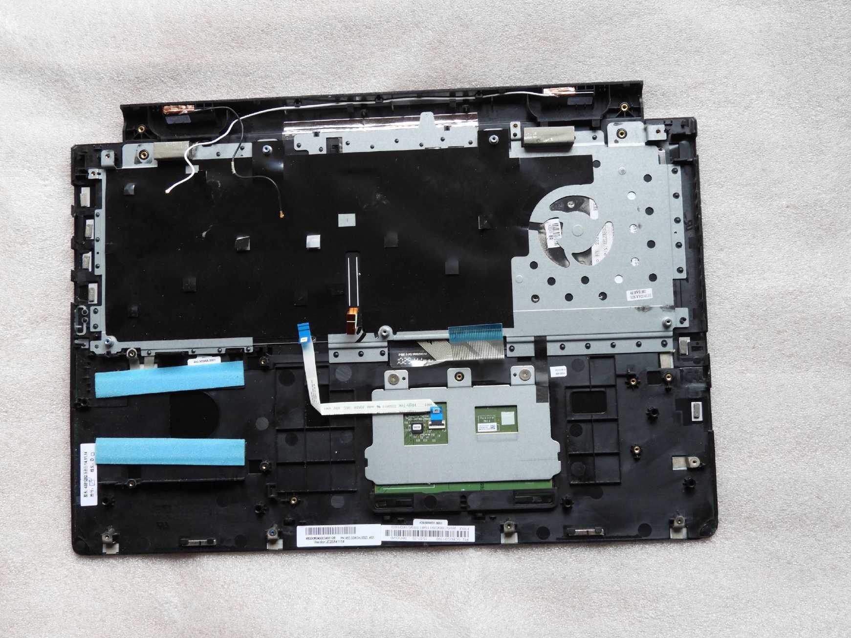 Horní kryt šasi Podsvícená Klávesnice Lenovo IdeaPad Flex 2 Pro-15 15