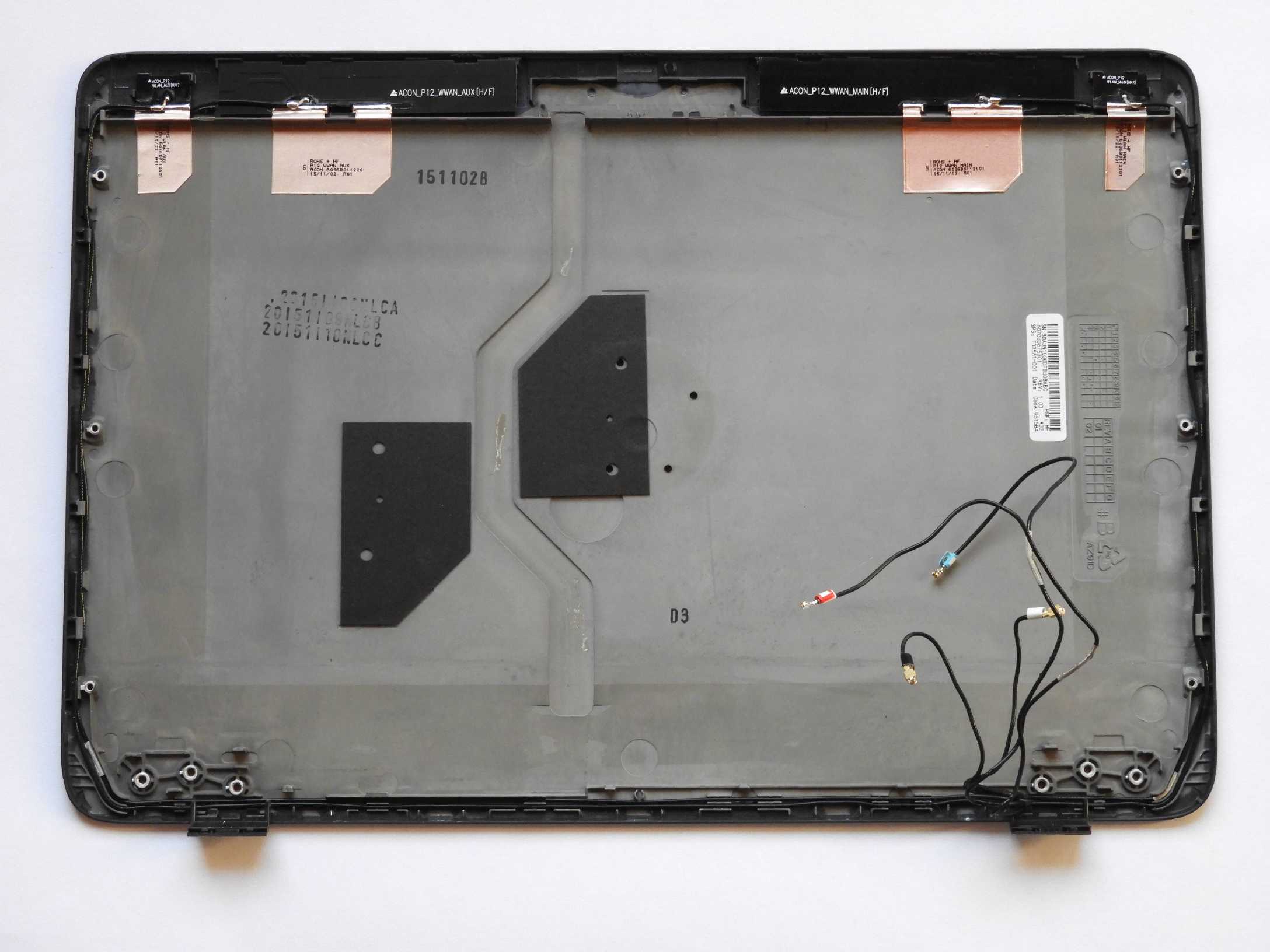 Zadní kryt lcd Šasi Hp EliteBook 725 G1 820 G1 820 G2 