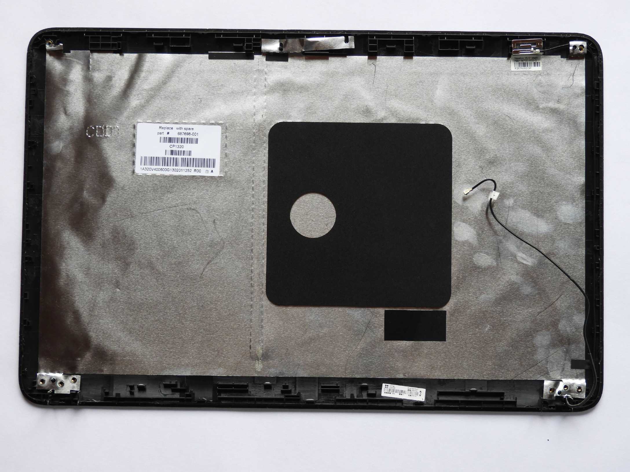 Zadní kryt Lcd Šasi HP 2000 650 655 Compaq Presario CQ58