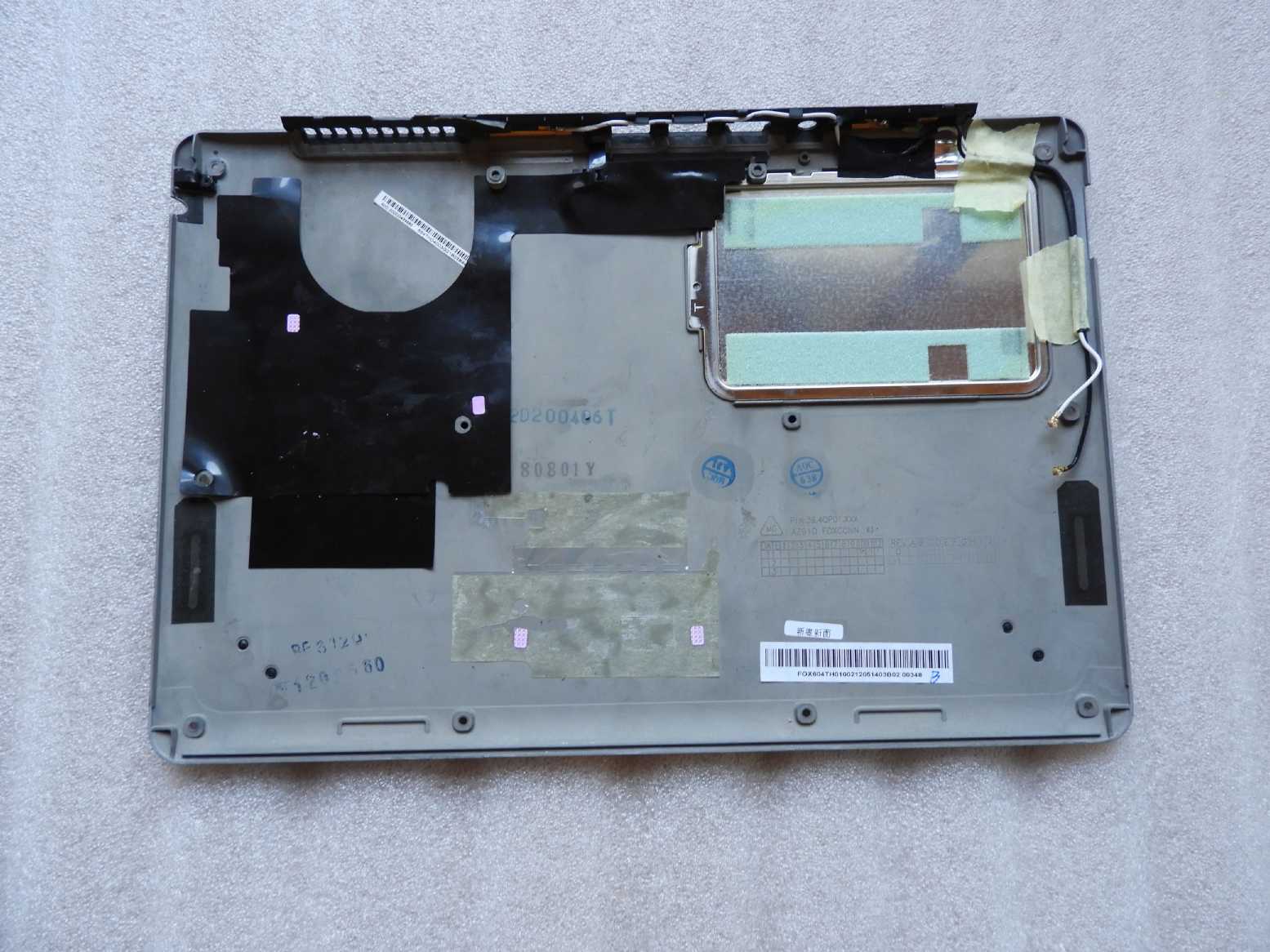 Spodní kryt díl šasi Vana Acer Aspire S3 S3-391 S3-392 S3-951