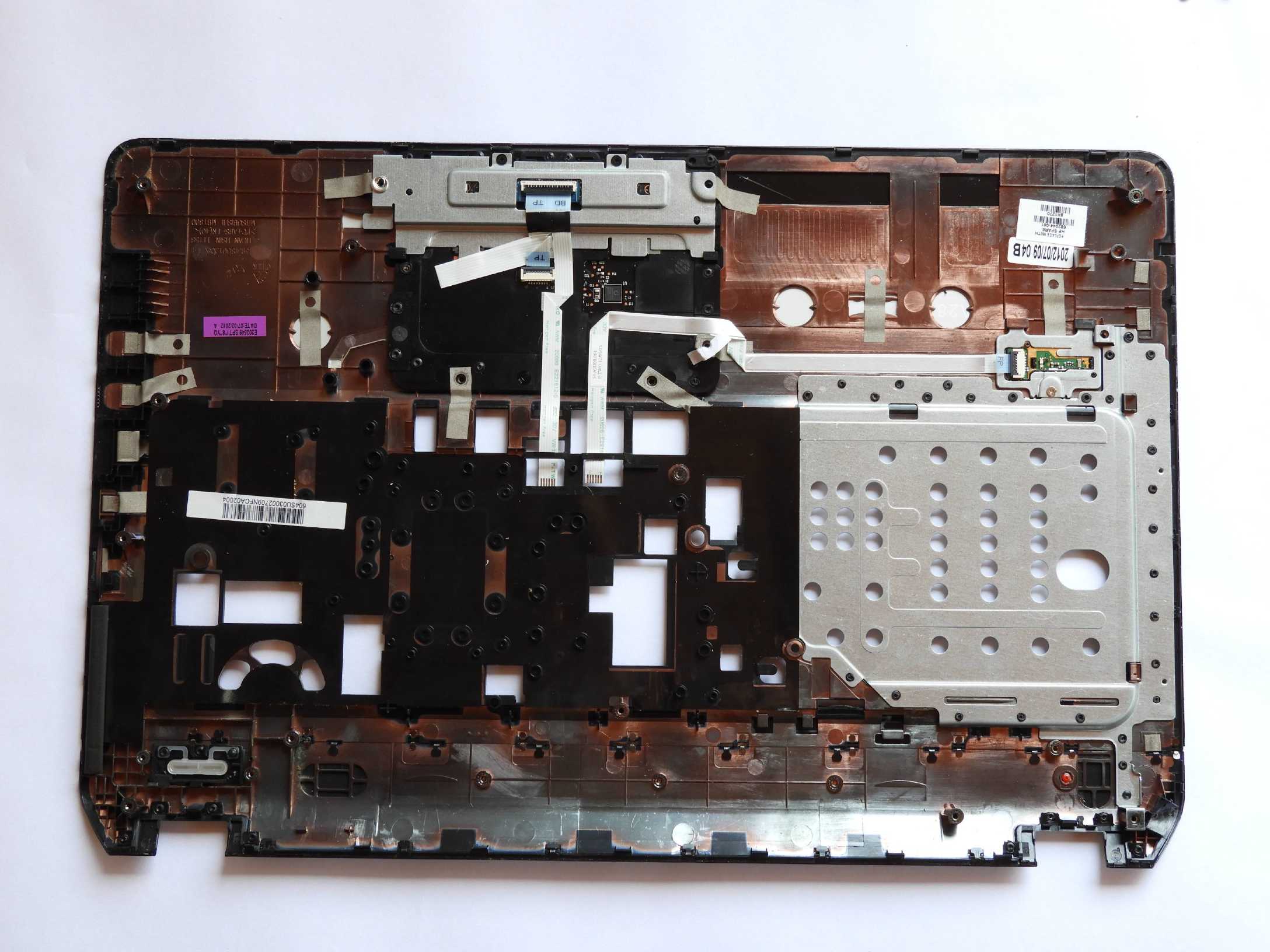 Palmrest Touchpad Kryt Šasi Hp Pavilion Envy DV7 DV7-7000 682044-001 60.4SU03.001