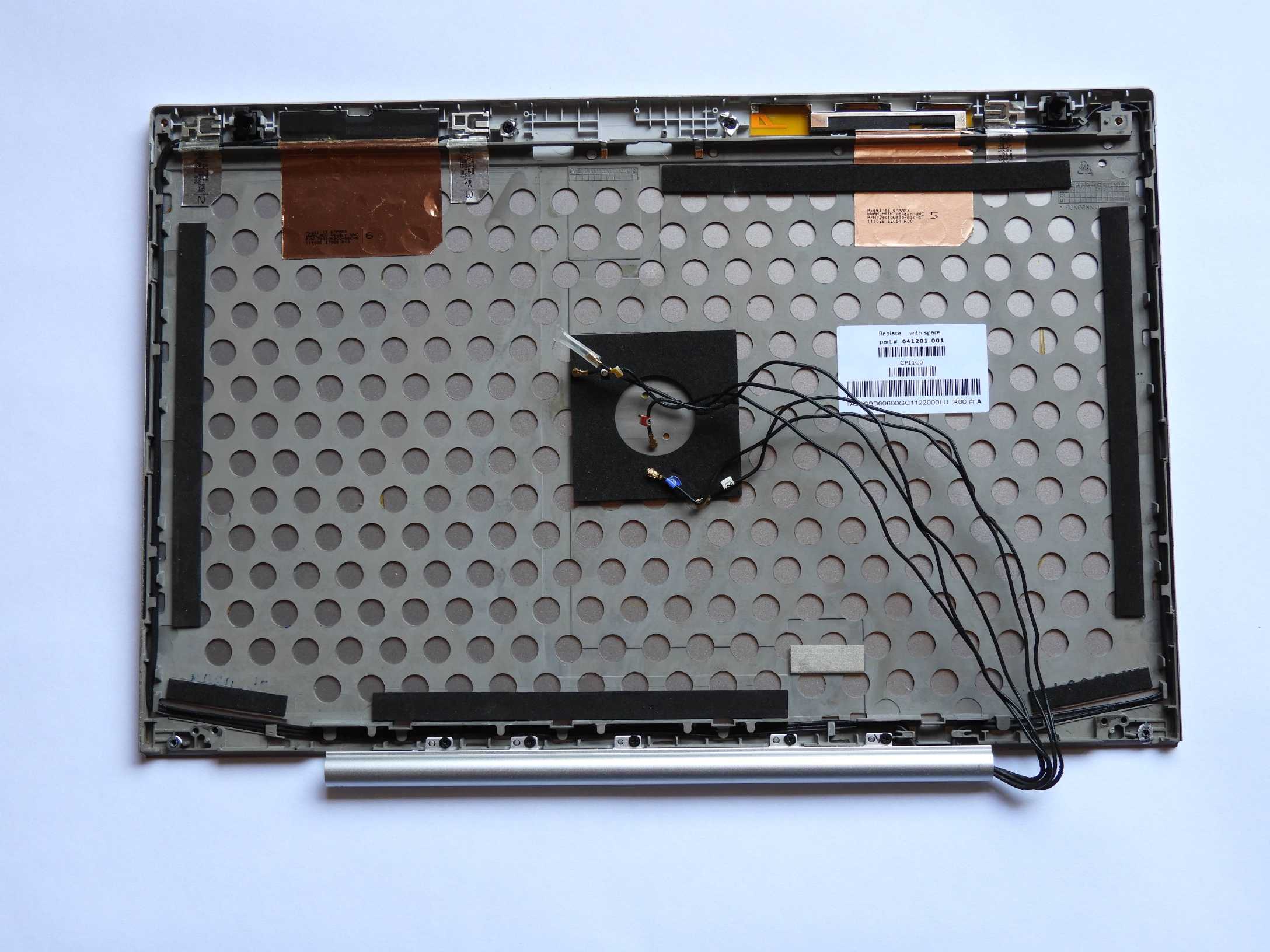 Zadní kryt lcd Šasi Hp EliteBook 8560P 8570P