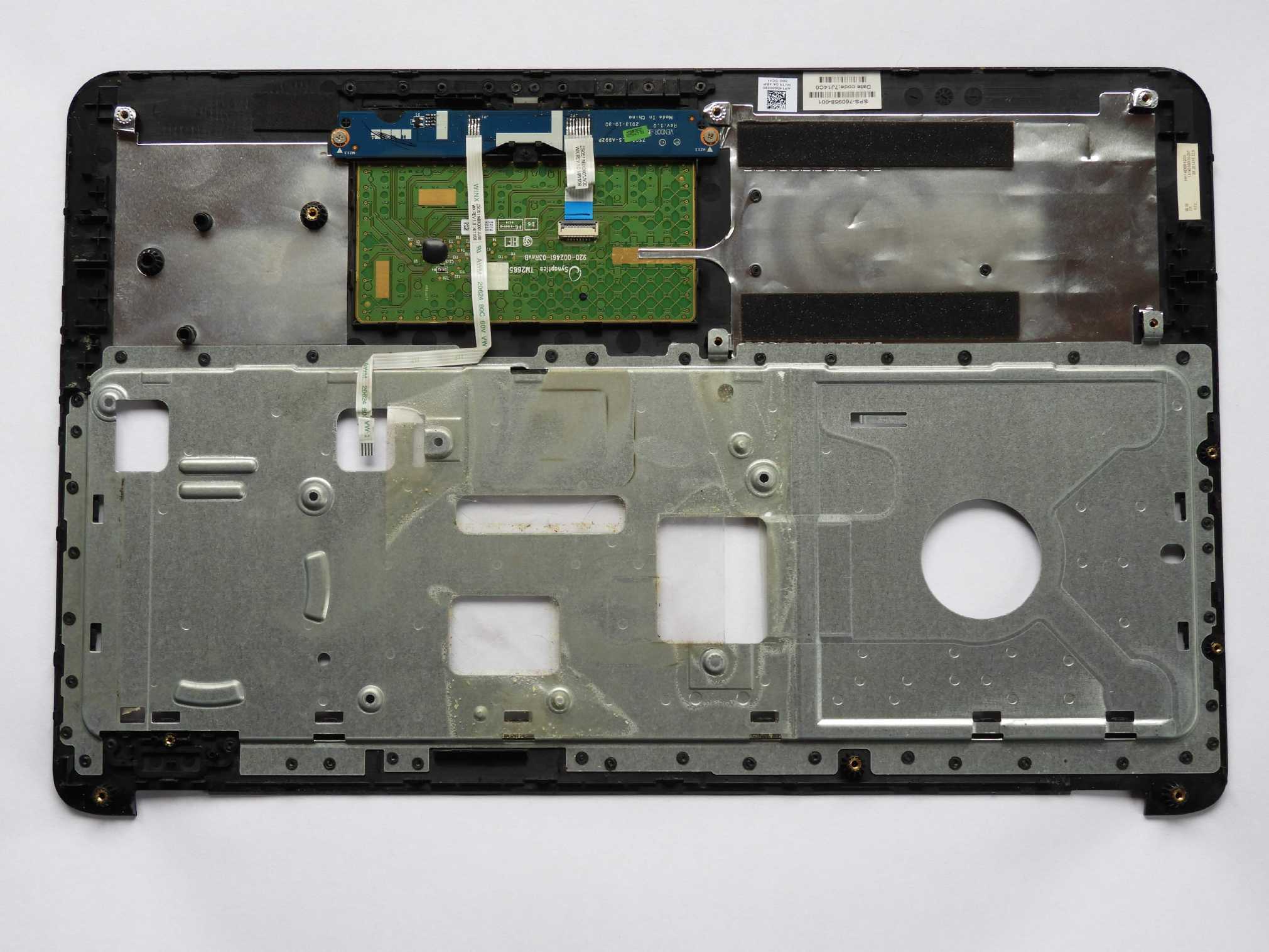 Horní kryt šasi Palmrest Touchpad HP 15-G 15-R 754214-001