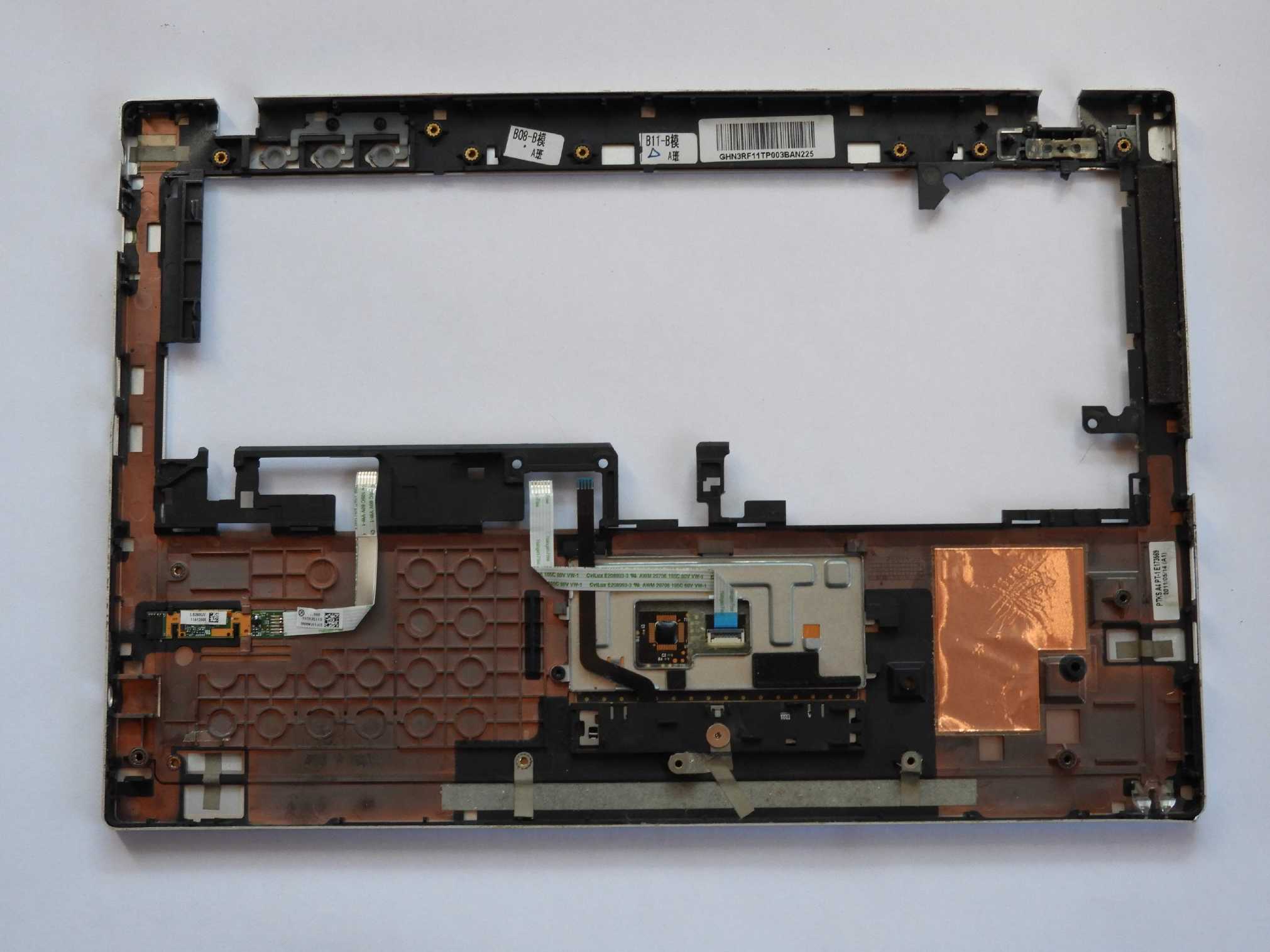 Horní kryt šasi Palmrest Touchpad Hp Probook 5330 5330m