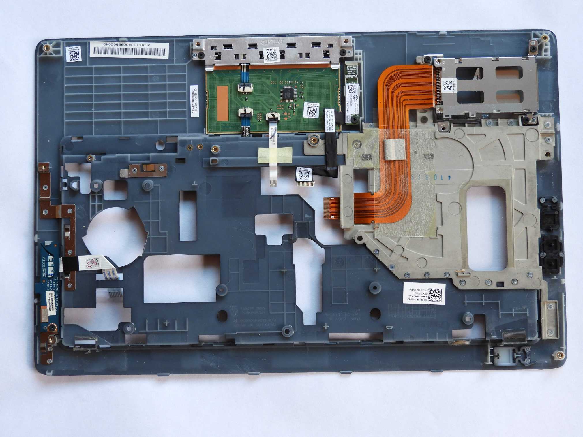 Horní kryt Šasi Palmrest Touchpad Dell Latitude E6320 0P7GPY