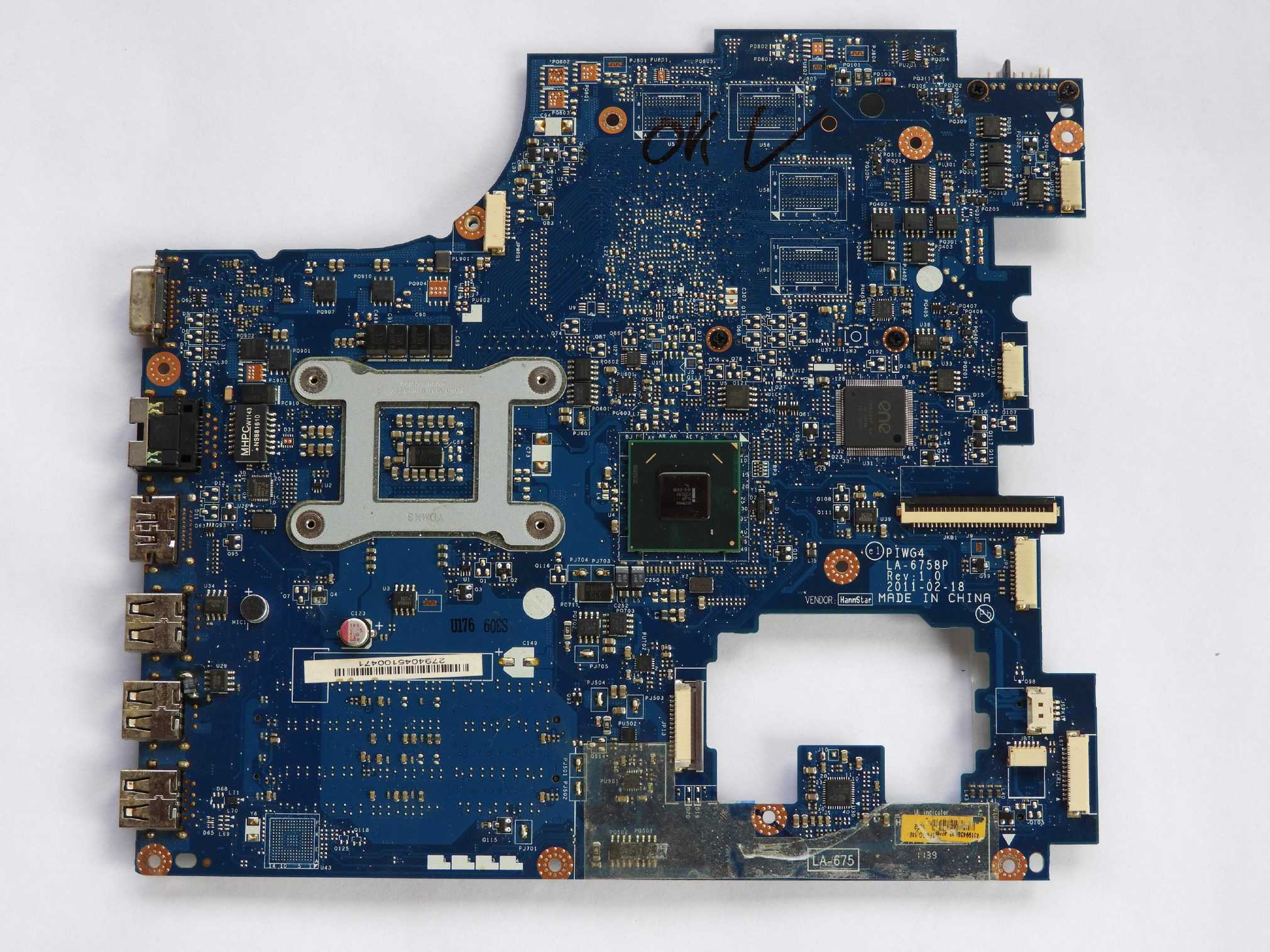Základní deska Lenovo Ideapad G770 PIWG4 LA-6758P