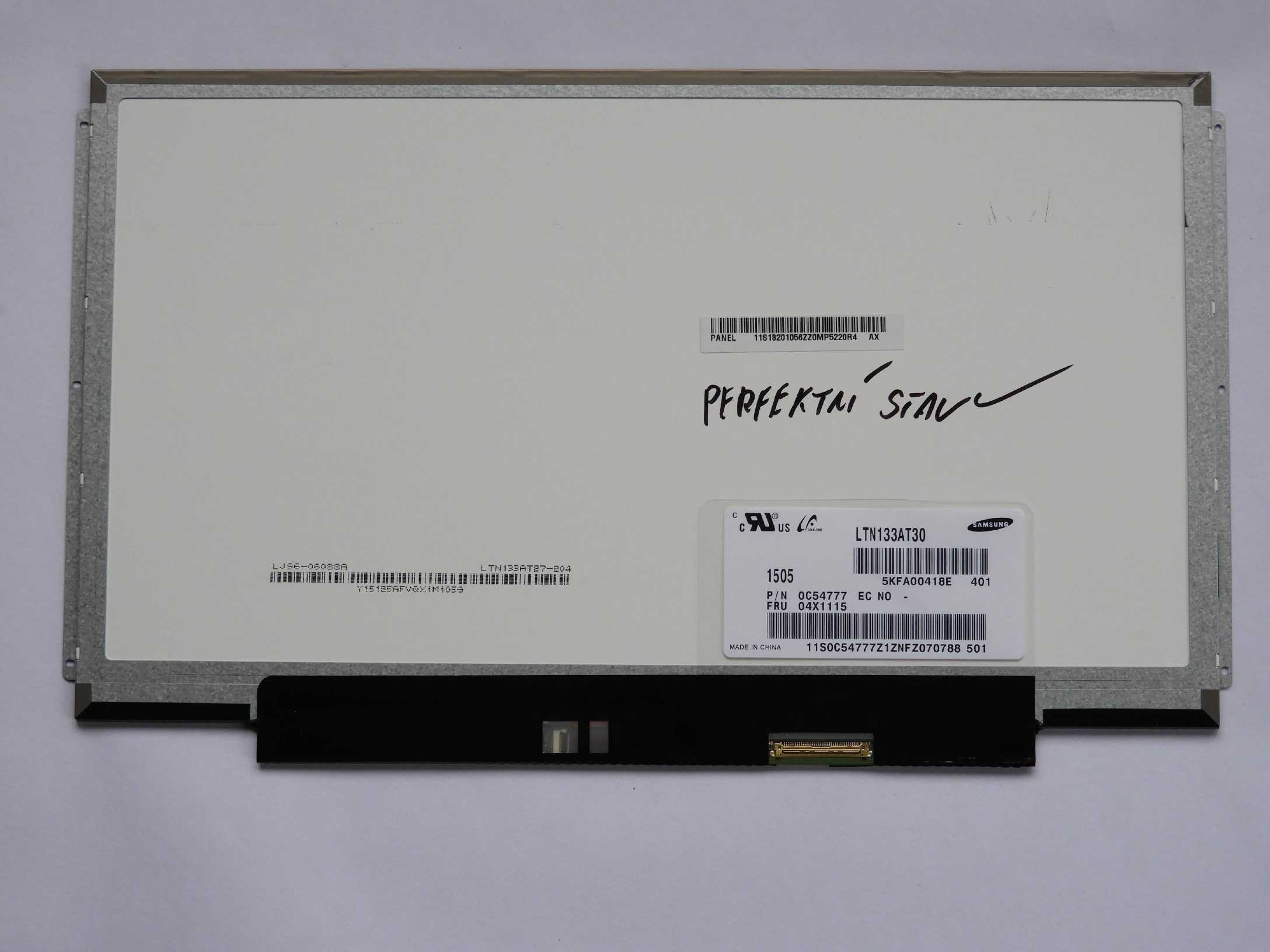 13.3" LCD Panel Displej 1366X768 HD 40pin slim