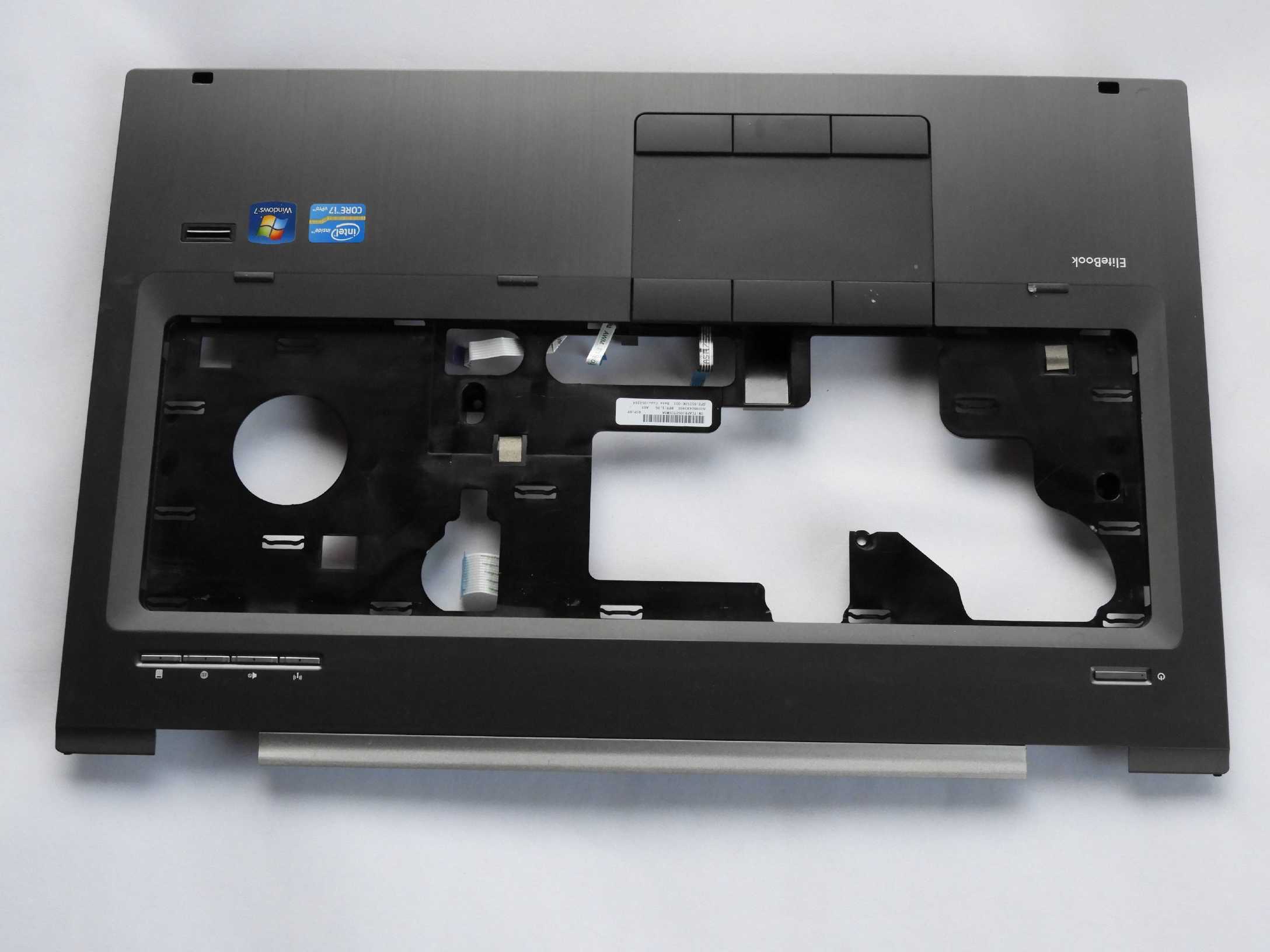 Touchpad Palmrest Šasi Horní HP Elitebook 8760W 8770W 652536-001 6070B0483401