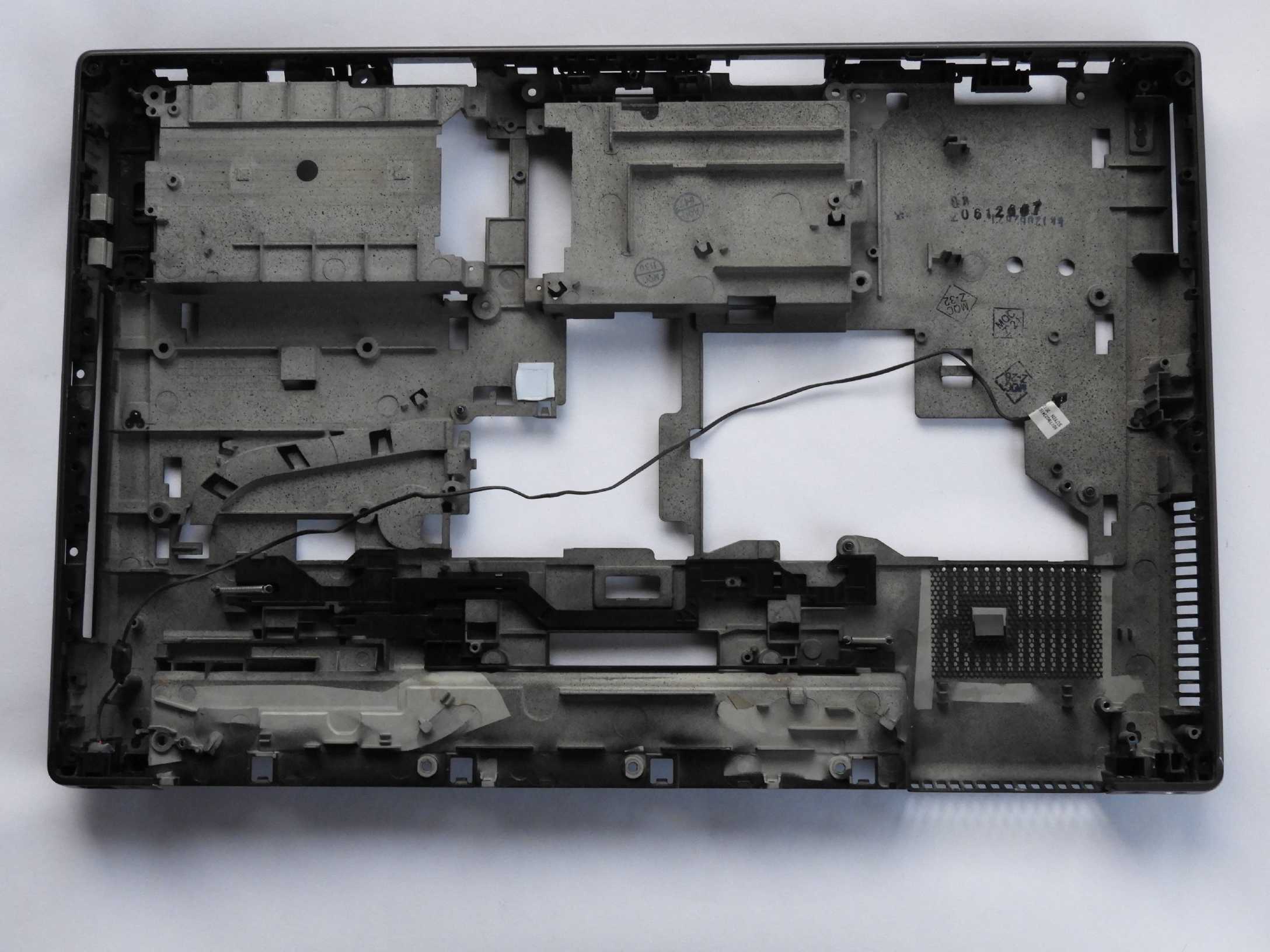 Spodní kryt šasi Vana Bottom HP Elitebook 8760W 8770W 652537-001 6070b0484001