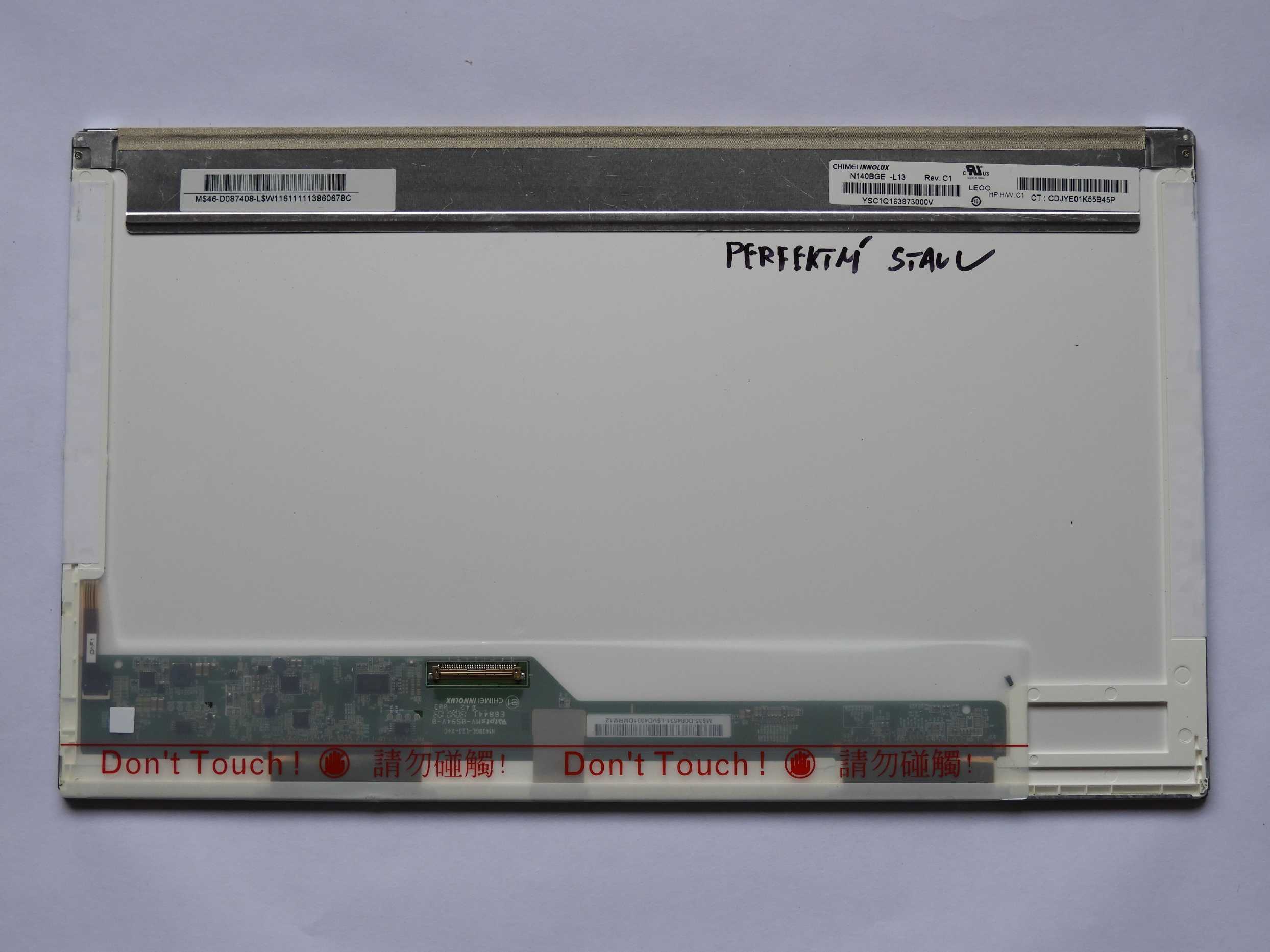 14" LCD panel displej 1366X768 HD 40pin LED