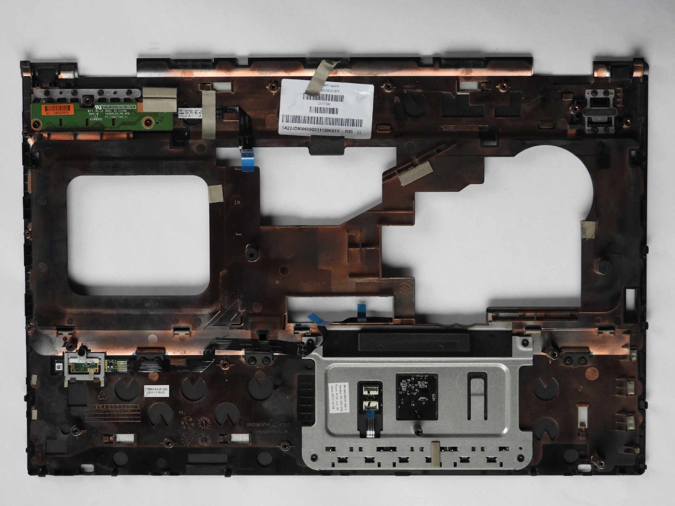 Palmrest Touchpad Šasi HP Elitebook 8560W