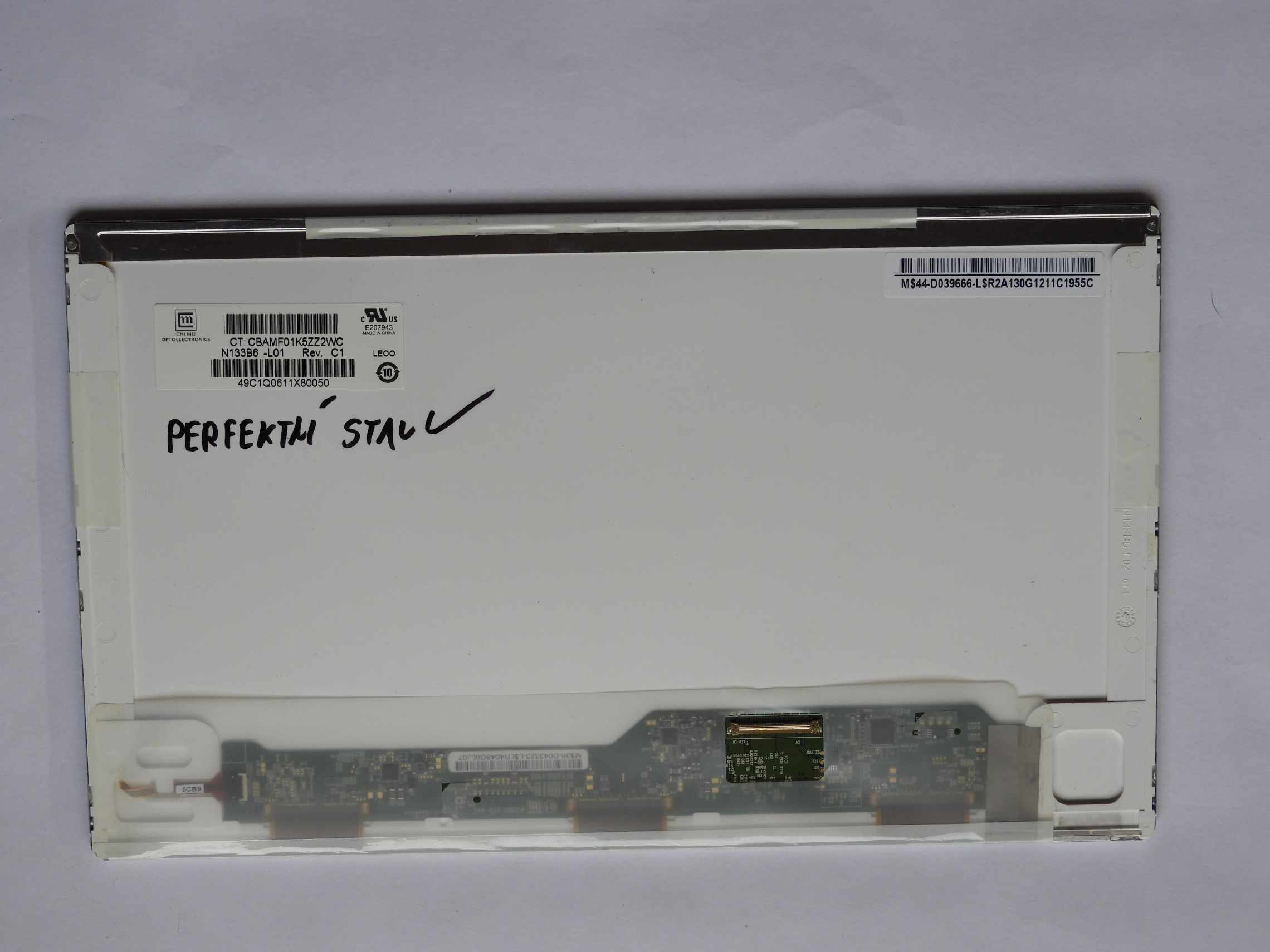 13.3" LCD panel displej CHI Mei Optoelectronics N133B6 -L01 Rev. C1