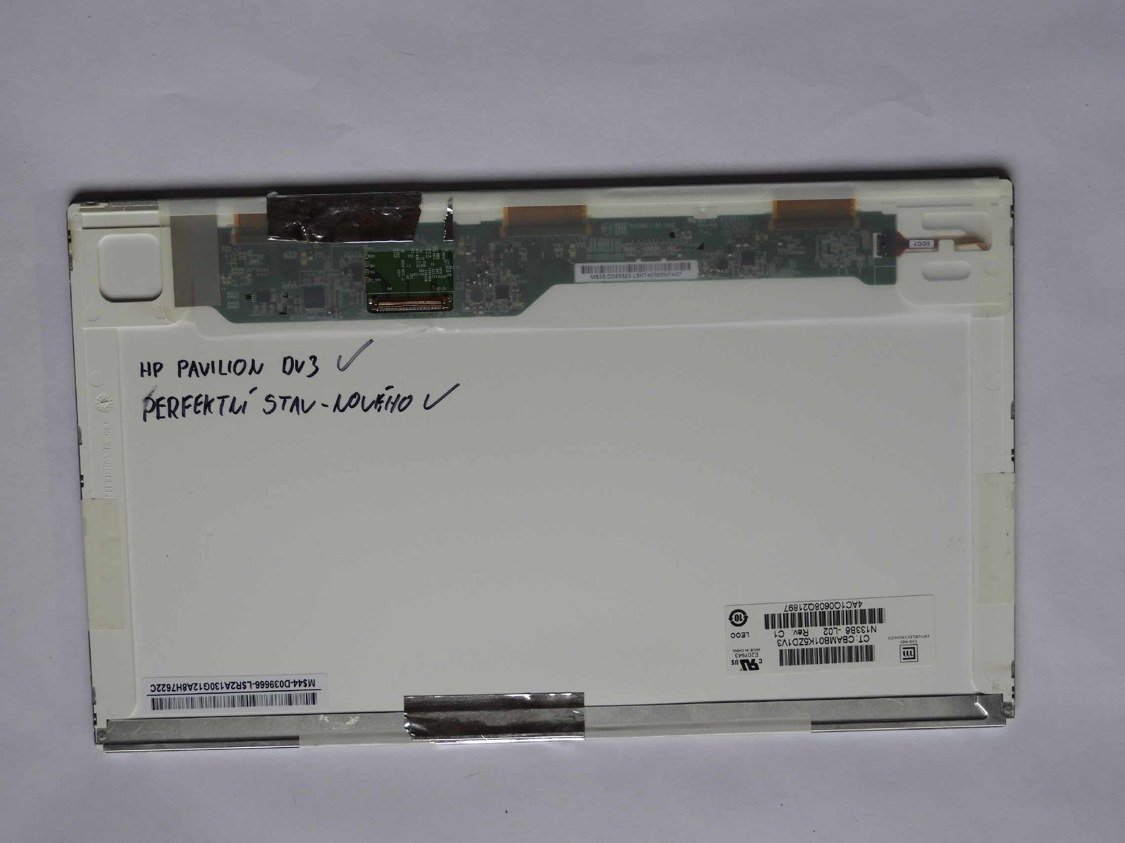 13.3" LCD panel displej CHI Mei Optoelectronics N133B6 -L01 Rev. C1