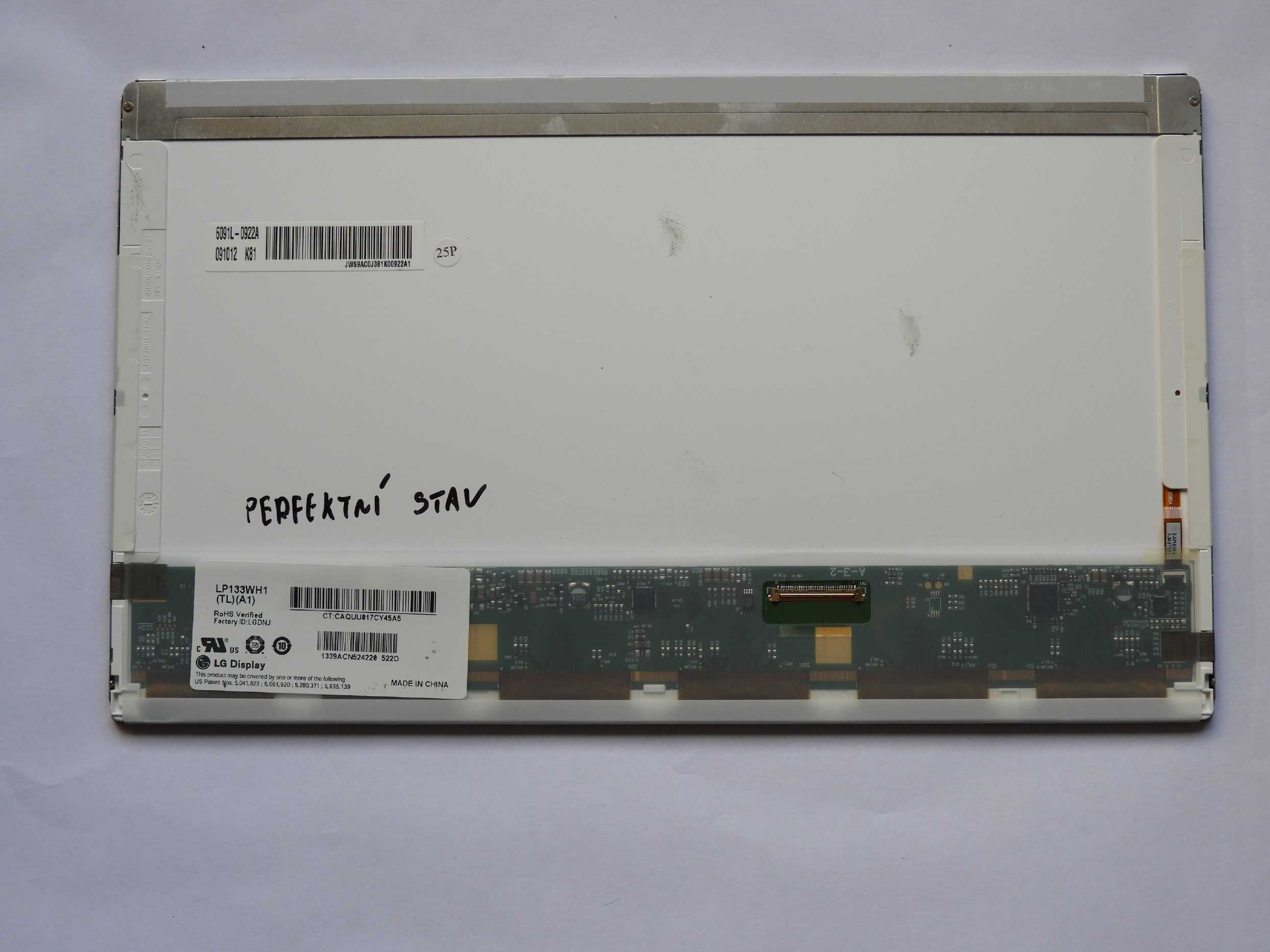 13.3" LCD panel displej LG Display LP133WH1 (TL)(A1)