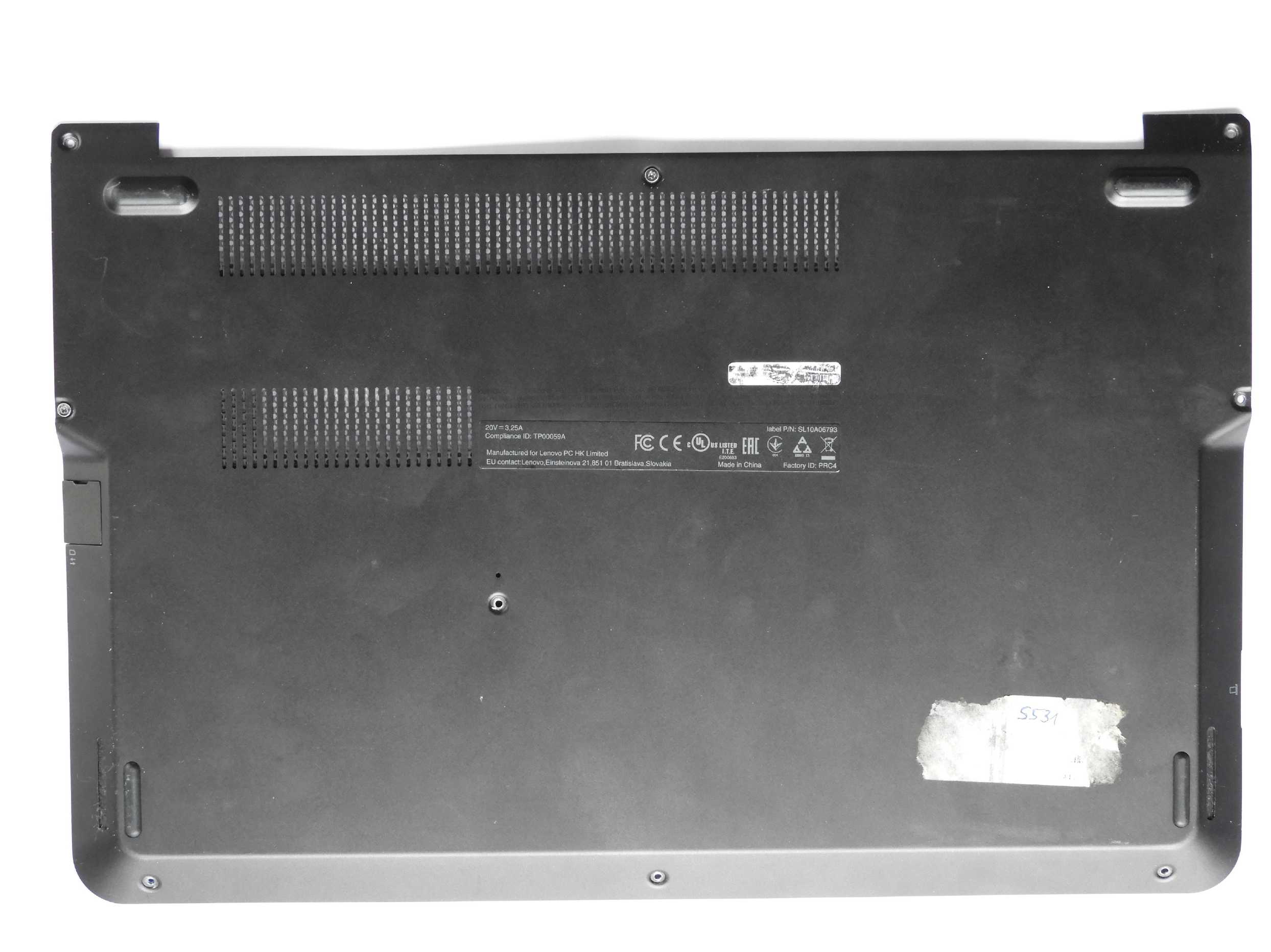 Spodní kryt Šasi Vana Lenovo ThinkPad Edge S5 S531 S540 S5-S540