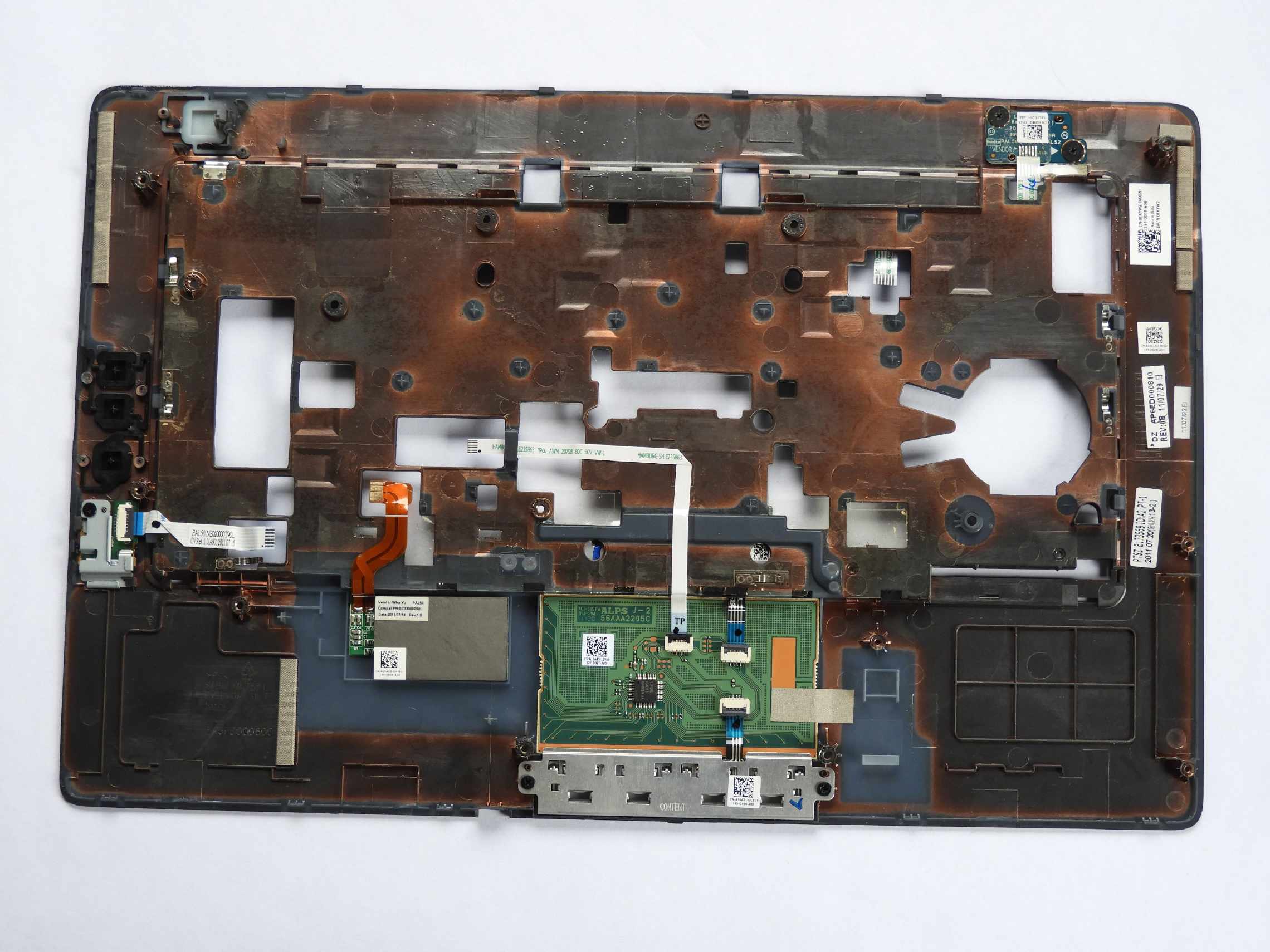 Horní kryt šasi Palmrest Touchpad Dell Latitude E6420 ATG