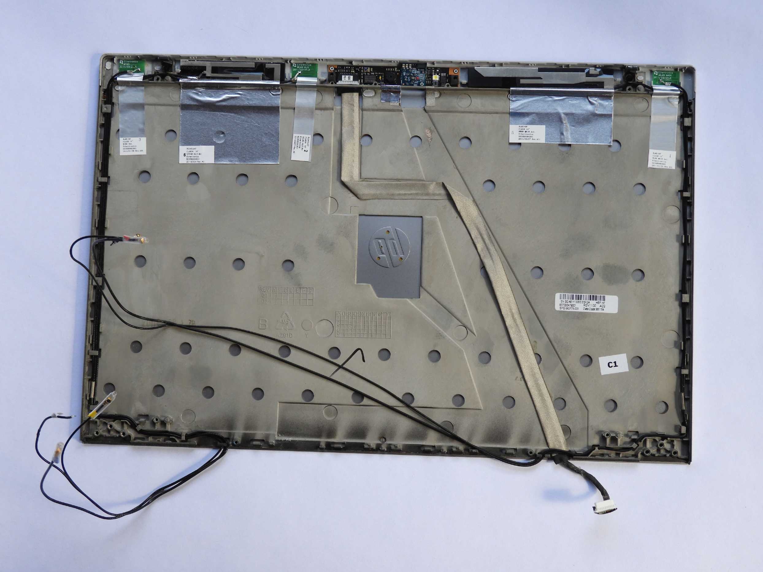 Zadní kryt LCD Šasi Hp Elitebook 8460p 8470p