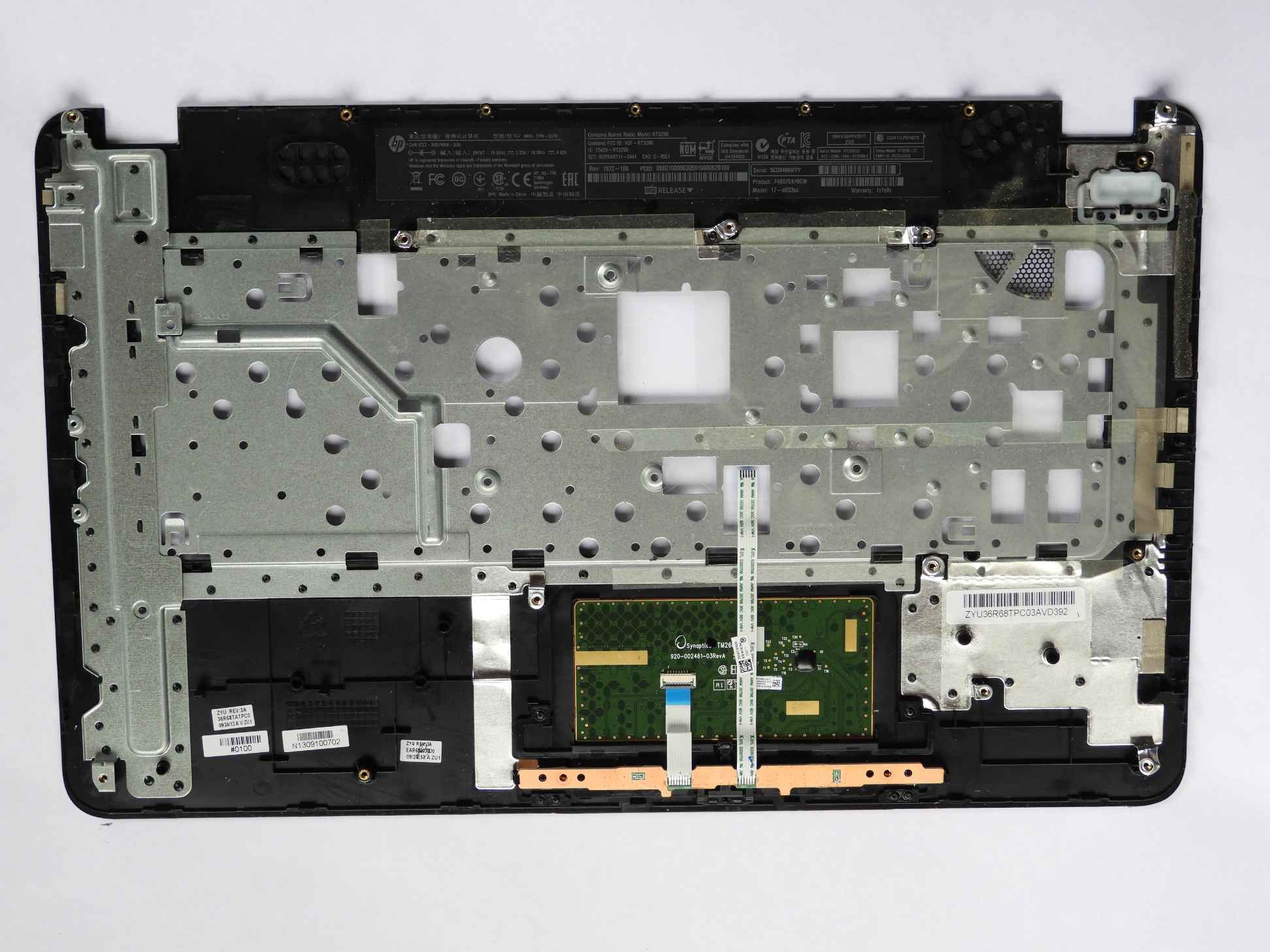 Horní kryt šasi Palmrest Touchpad Hp Pavilion 17-e 17-e000 17-e100