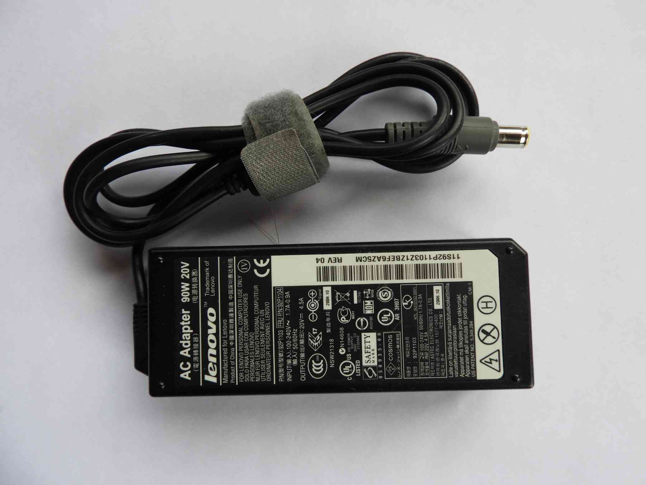 65W Napájecí adaptér Zdroj Lenovo 20v 3,25A Originální