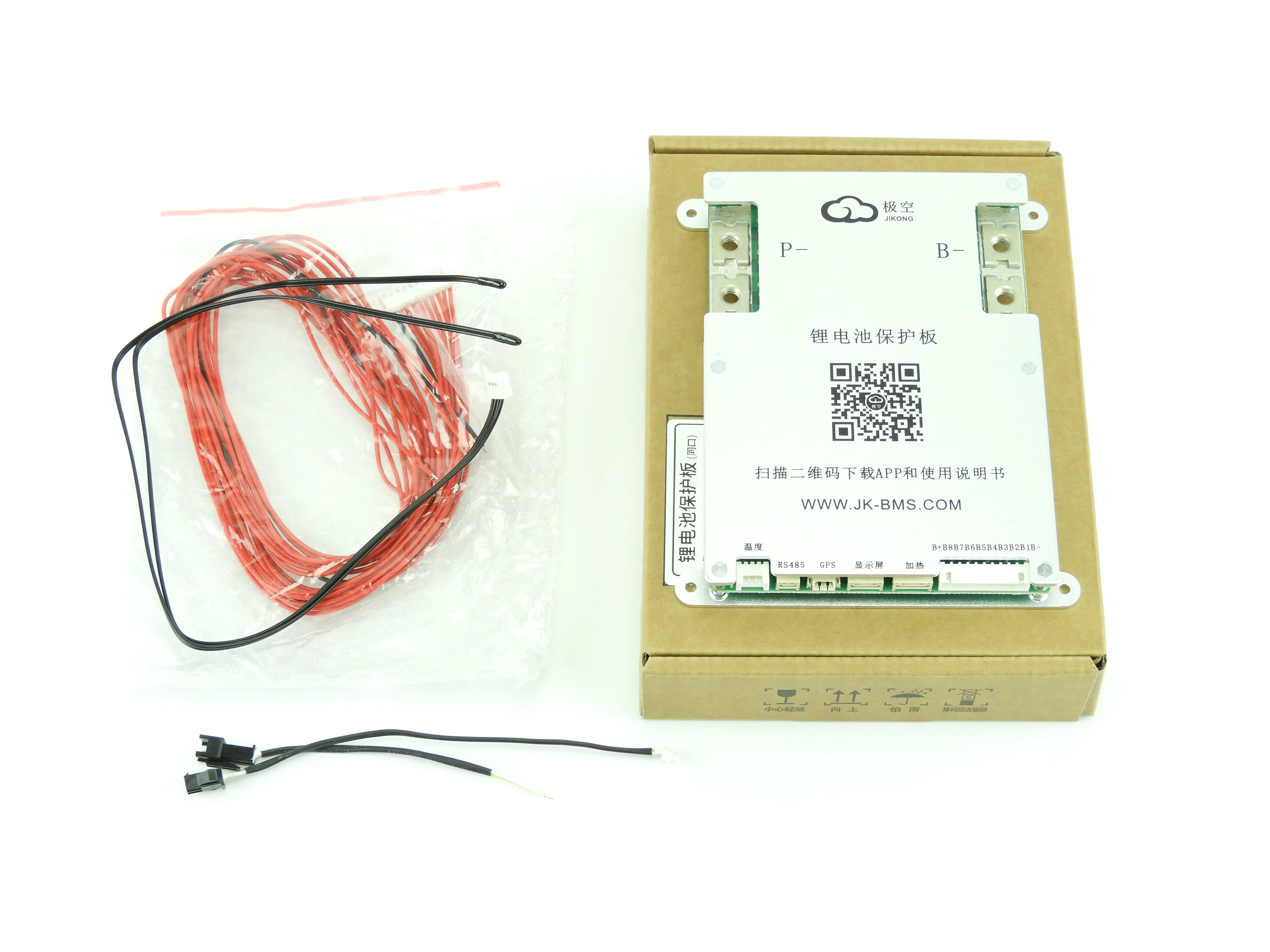 24V 200A 8s JK Bms Aktivní Balancer 3s-8s LI-Ion LiFePo4