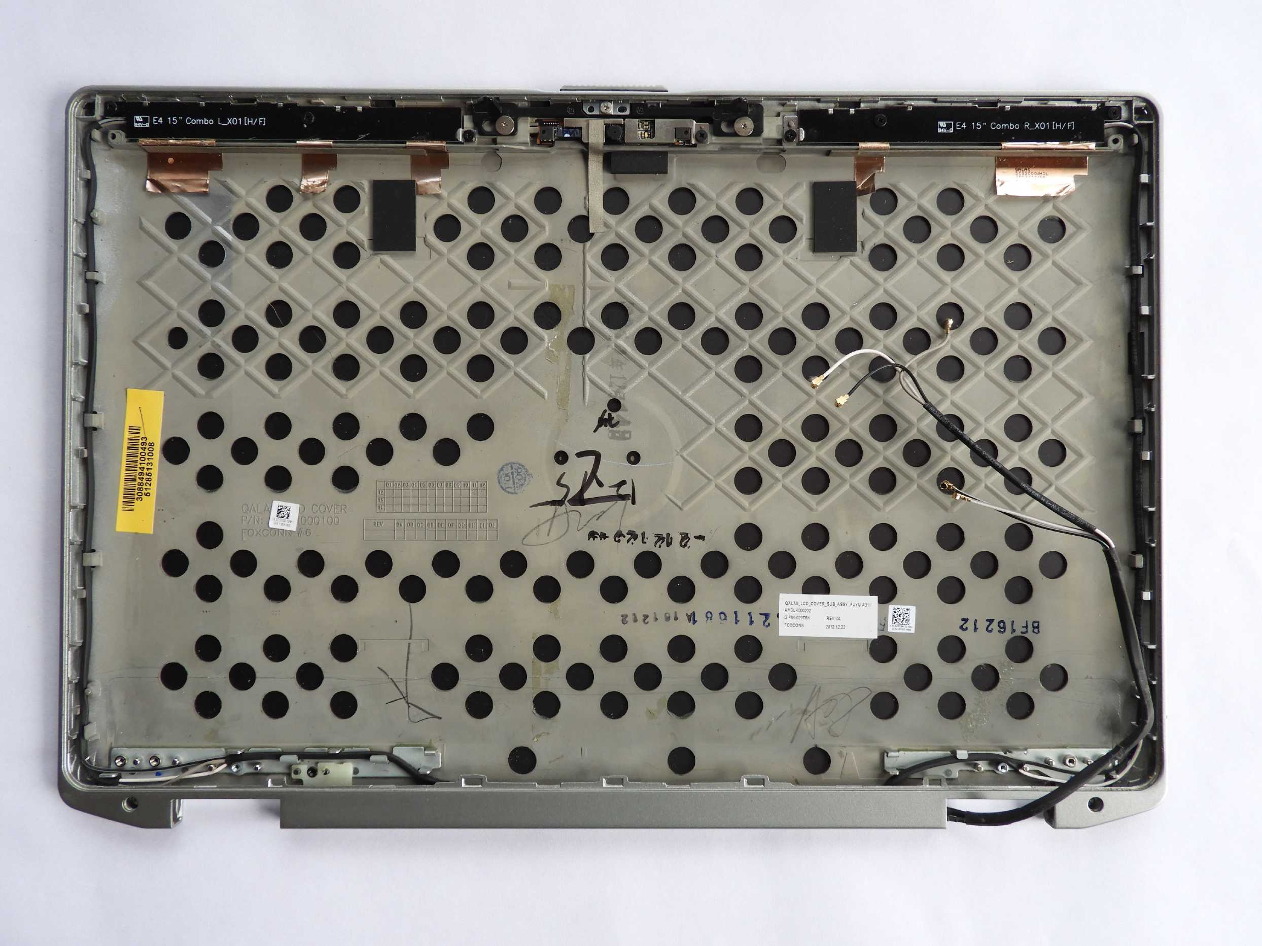Zadní kryt LCD Šasi Dell Latitude E6530